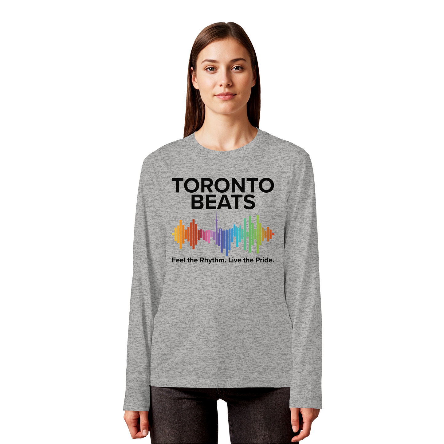 Toronto Beats Longsleeve – Pride Rhythm for Chilly Days.