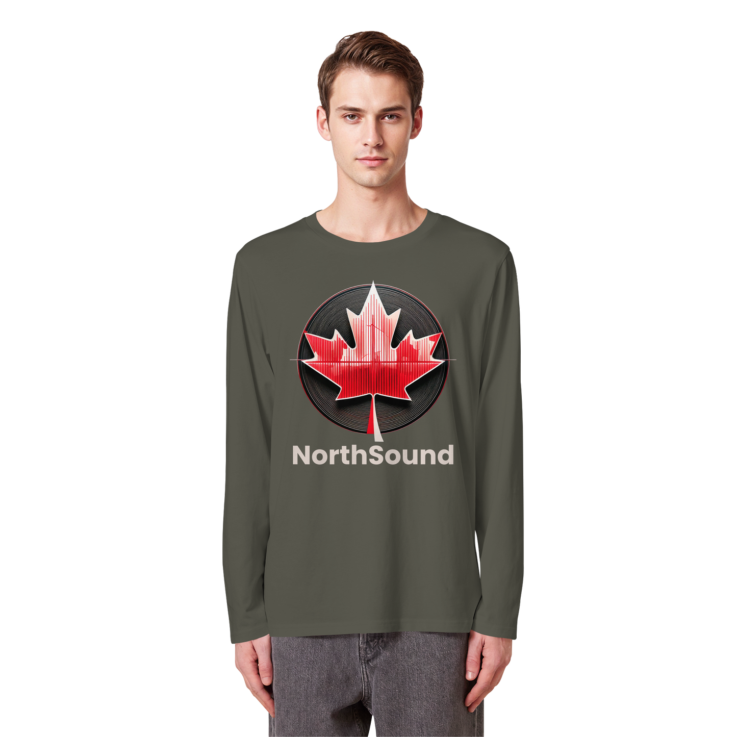 "NorthSound" Unisex Long Sleeve Tee - Long Sleeves, Lasting Tunes