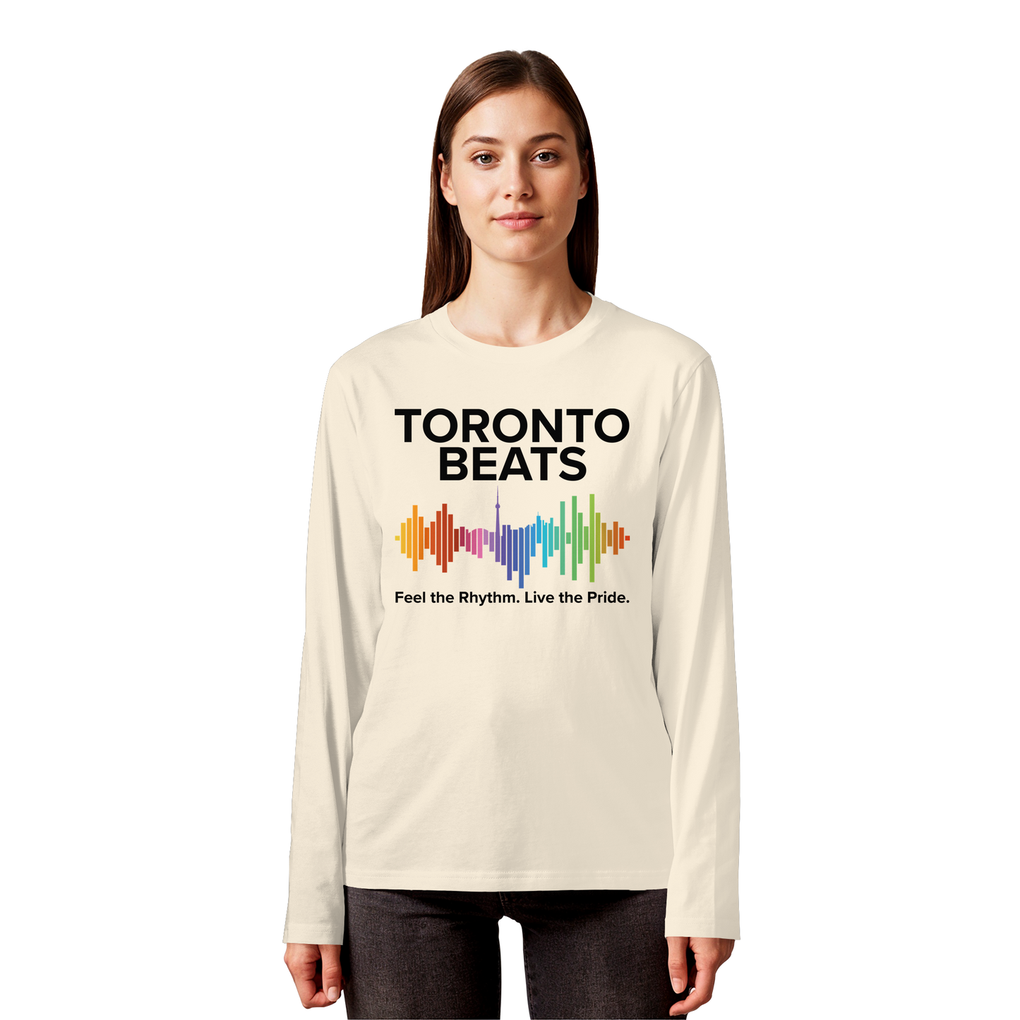 Toronto Beats Longsleeve – Pride Rhythm for Chilly Days.