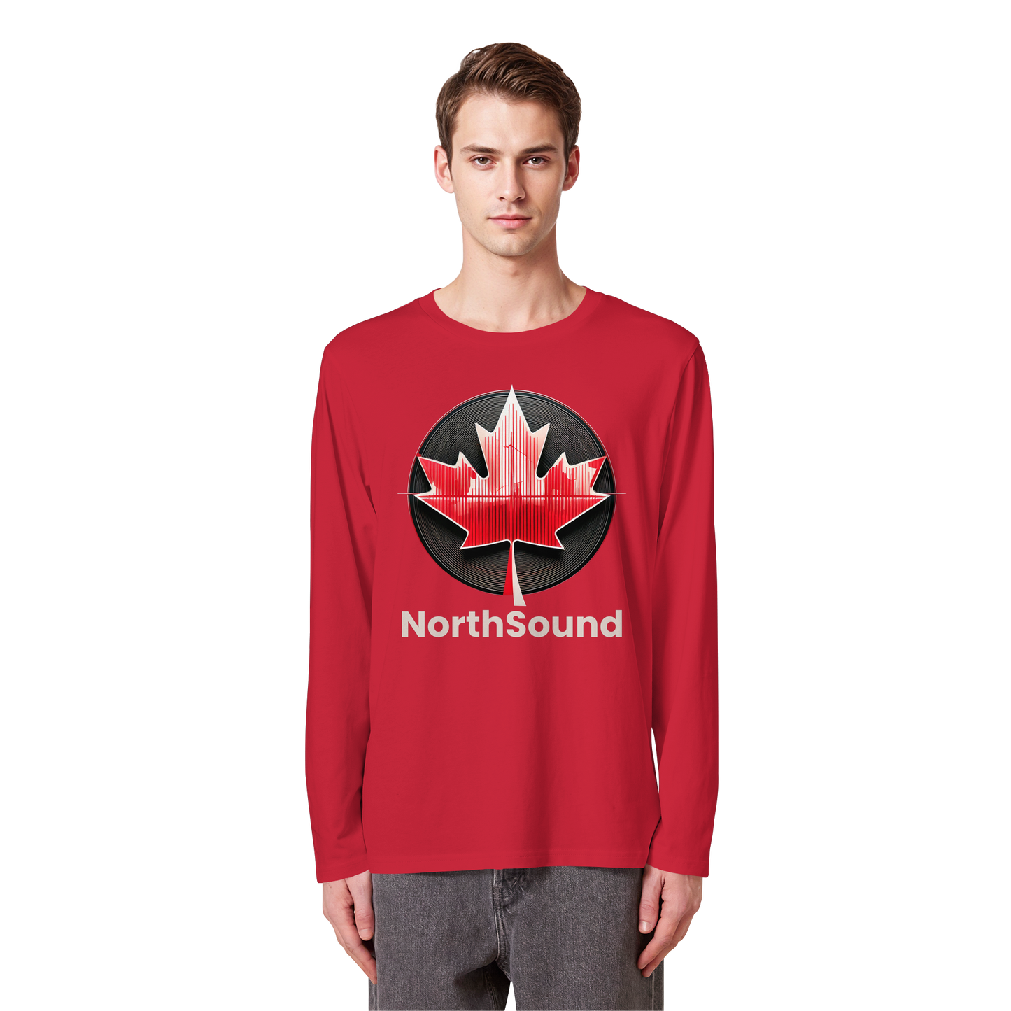 "NorthSound" Unisex Long Sleeve Tee - Long Sleeves, Lasting Tunes