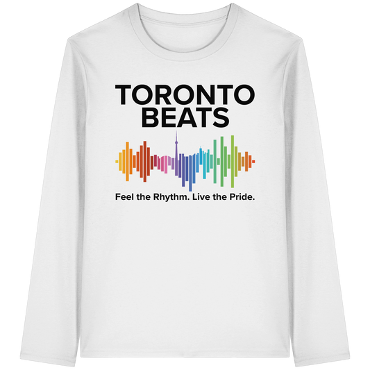 Toronto Beats Longsleeve – Pride Rhythm for Chilly Days.