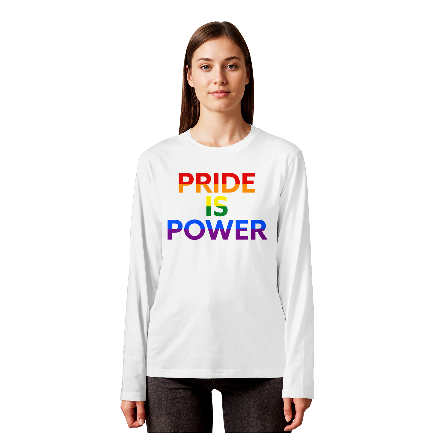 Pride Is Power – Long Sleeve Statement for Bold Days