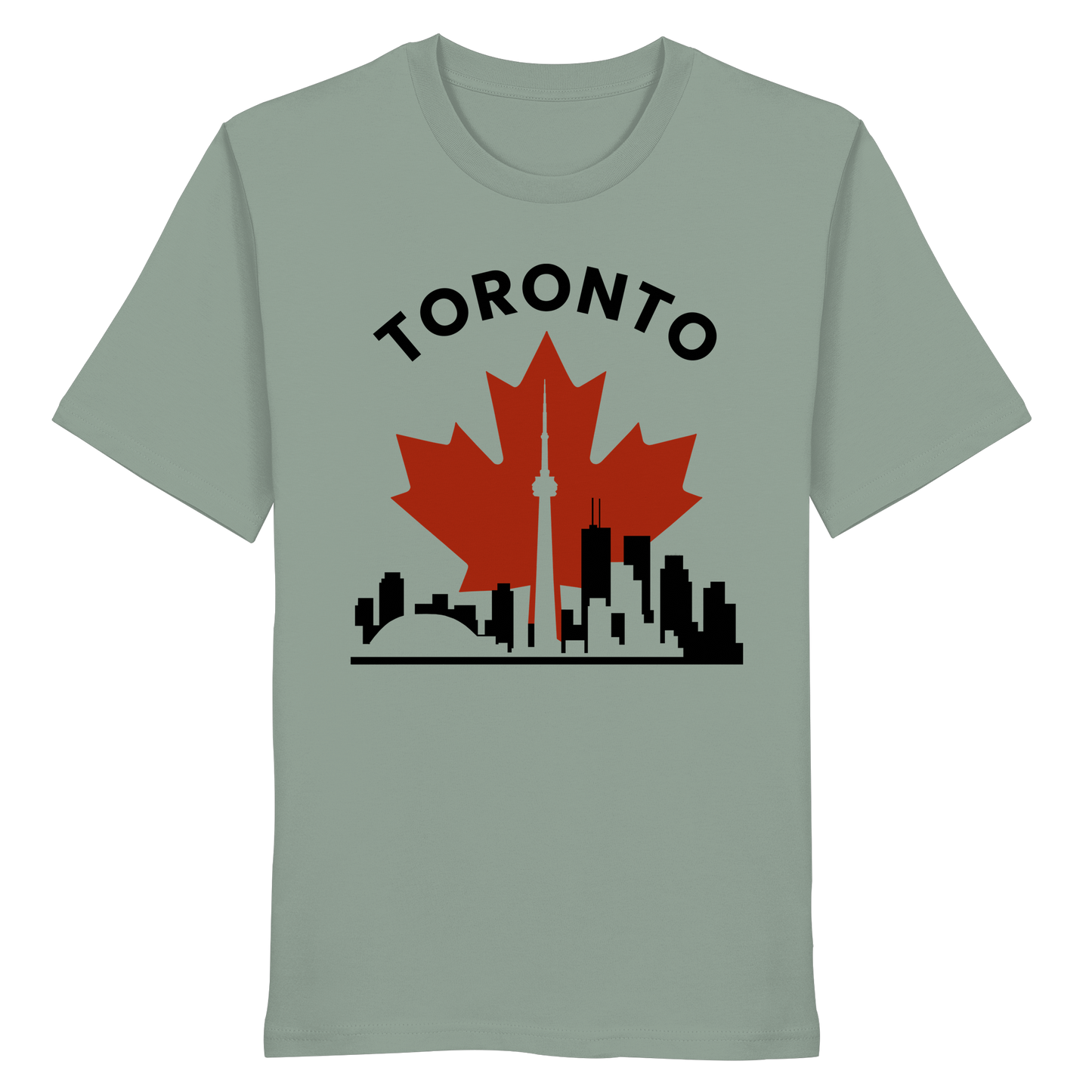 Toronto Leafline Cotton Tee for Urban Pride Vibes