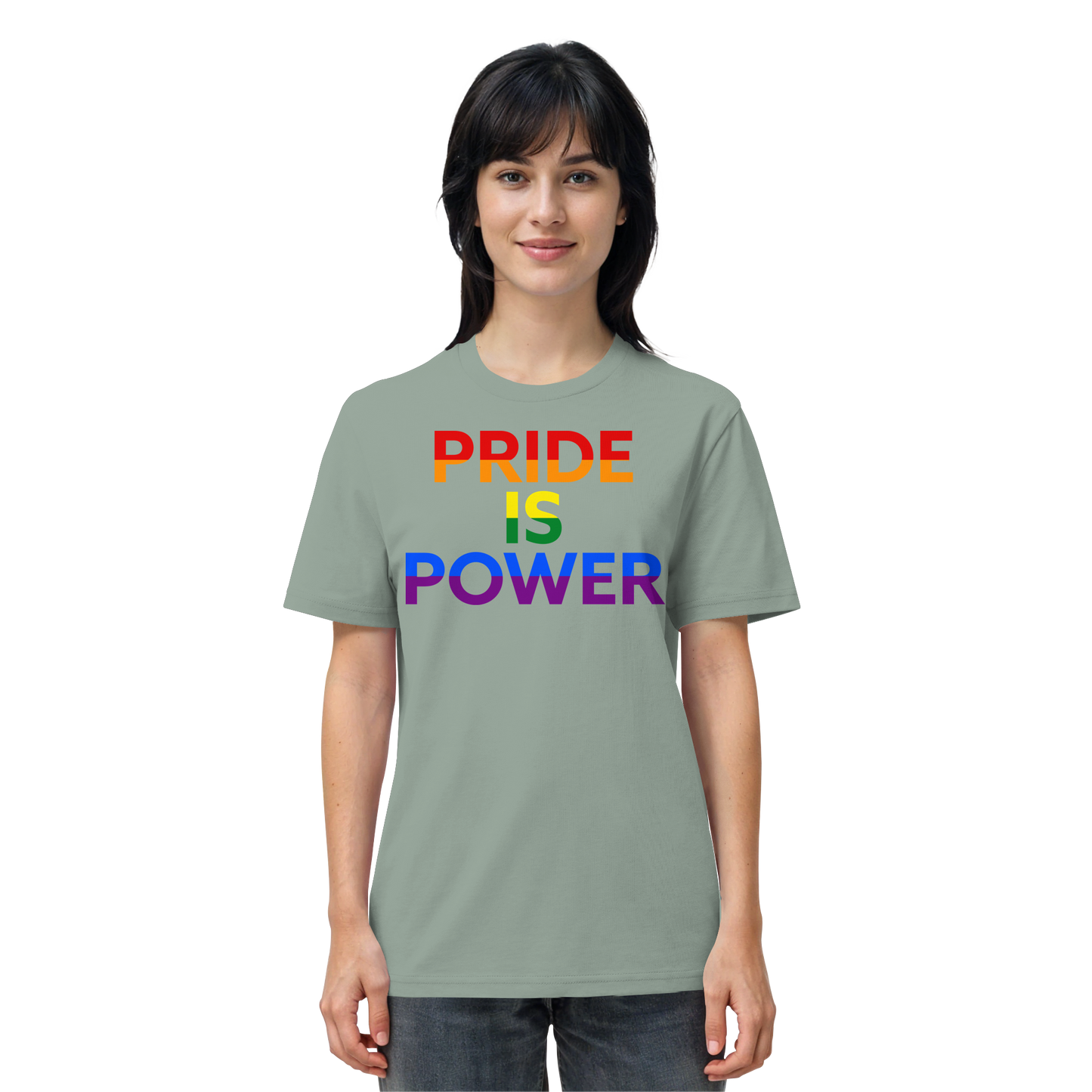 Pride Is Power – Pride Tee for Everyday Courage