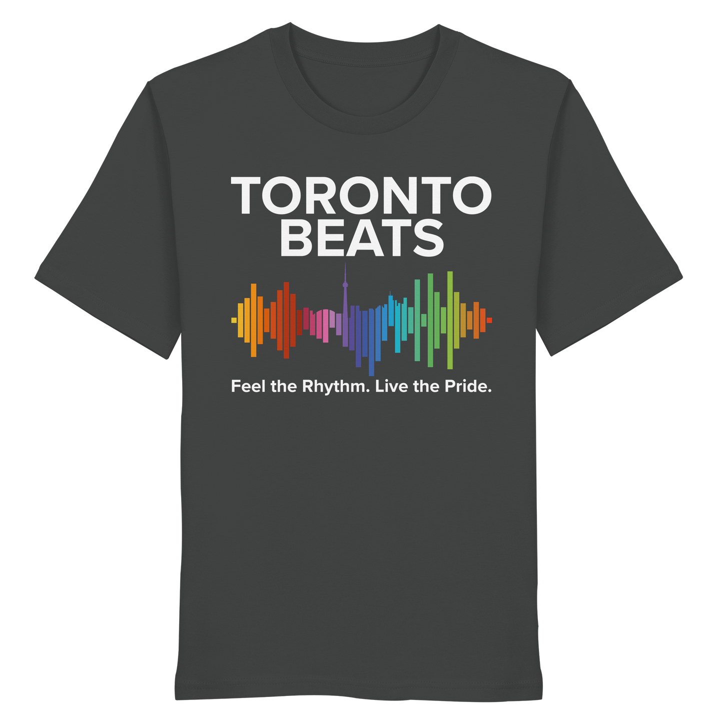Toronto Beats Classic Cotton Tee – Where Pride Meets Pulse.