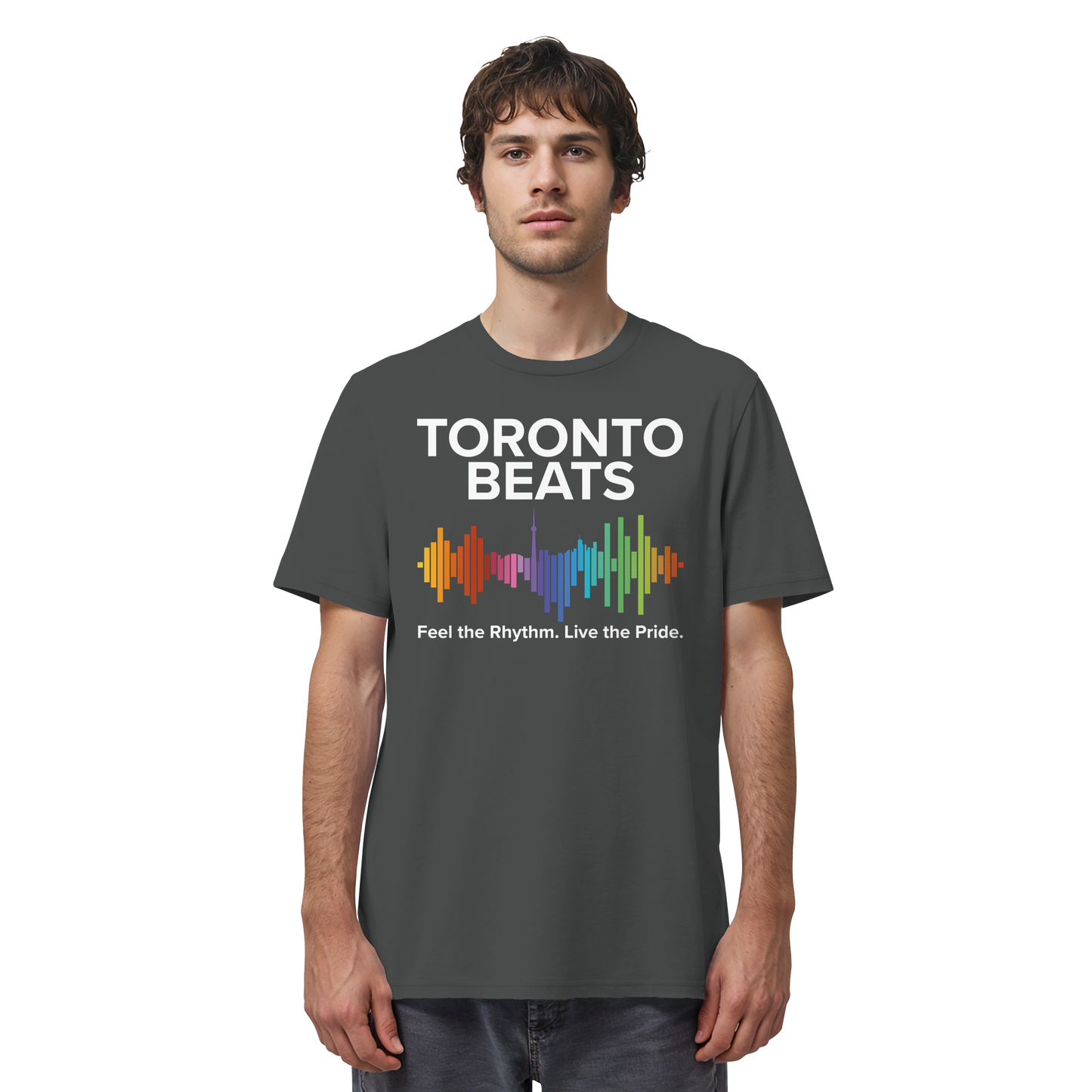 Toronto Beats Classic Cotton Tee – Where Pride Meets Pulse.