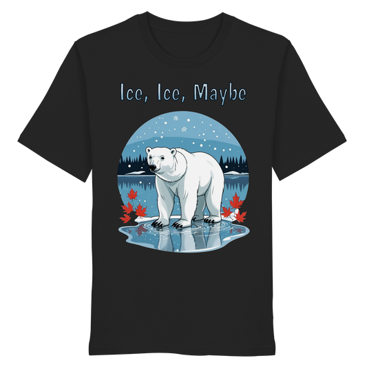Ice Ice Maybe | Polar Bear Christmas Shirt | Funny Holiday Tee – Premium Cotton Gift