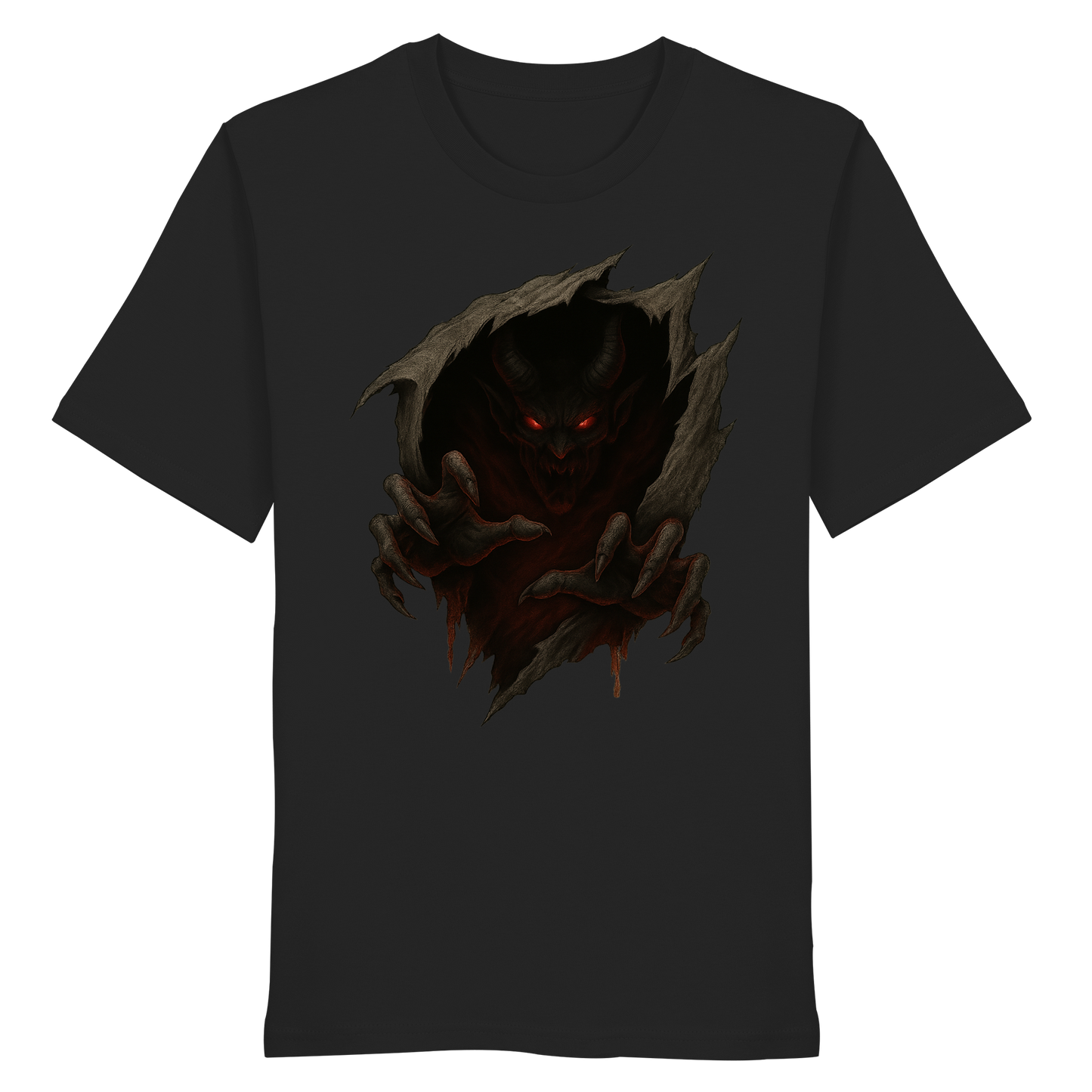 Demon Within – Dark Halloween Tee | Creepy Inner Demon Design