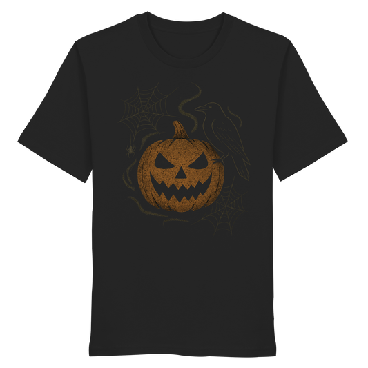 Ghostly Pumpkin – Cute & Spooky Halloween Tee | Ghost and Pumpkin Design