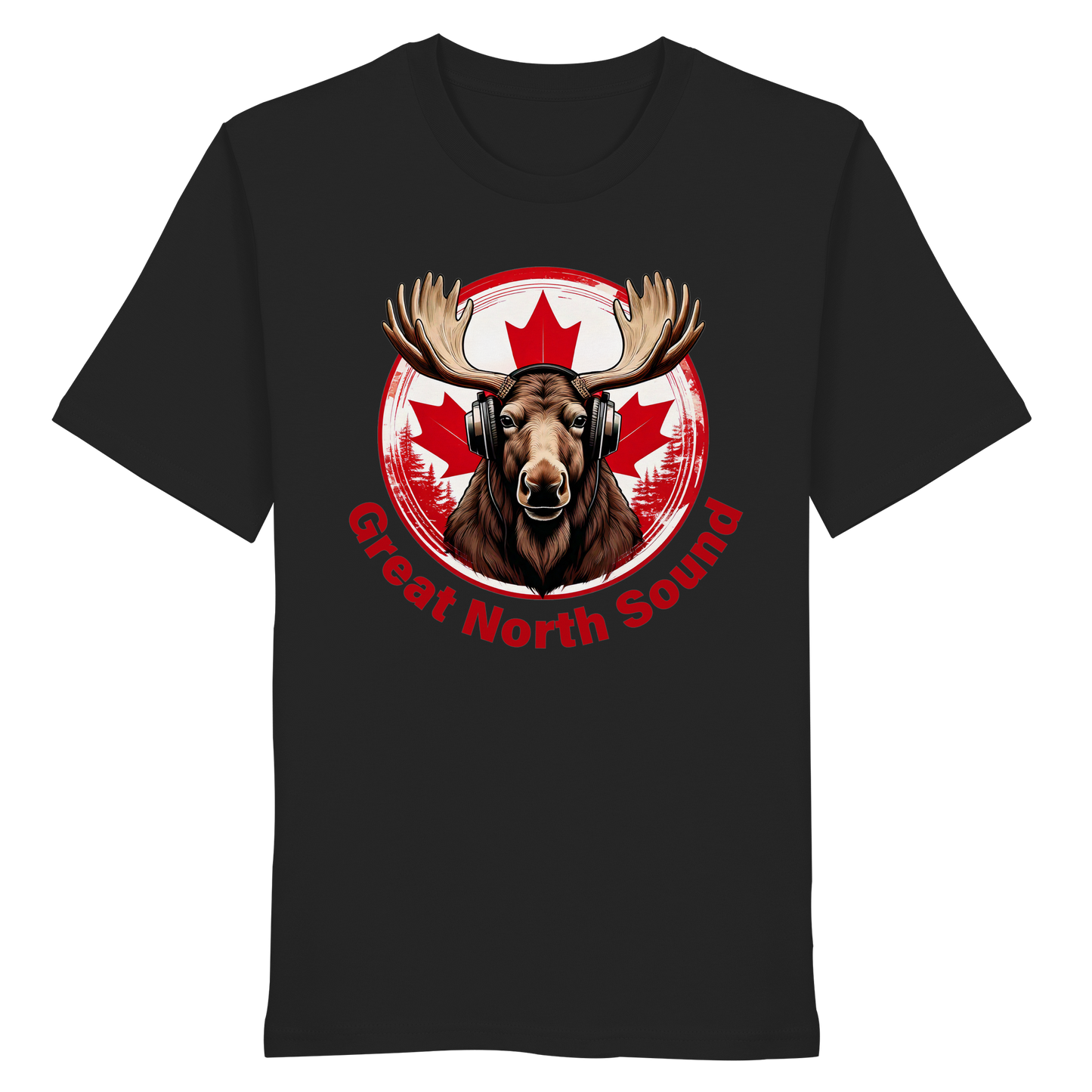"Great North Sound" True North Sound Unisex Short Sleeve Tee - Maple Beats and Style