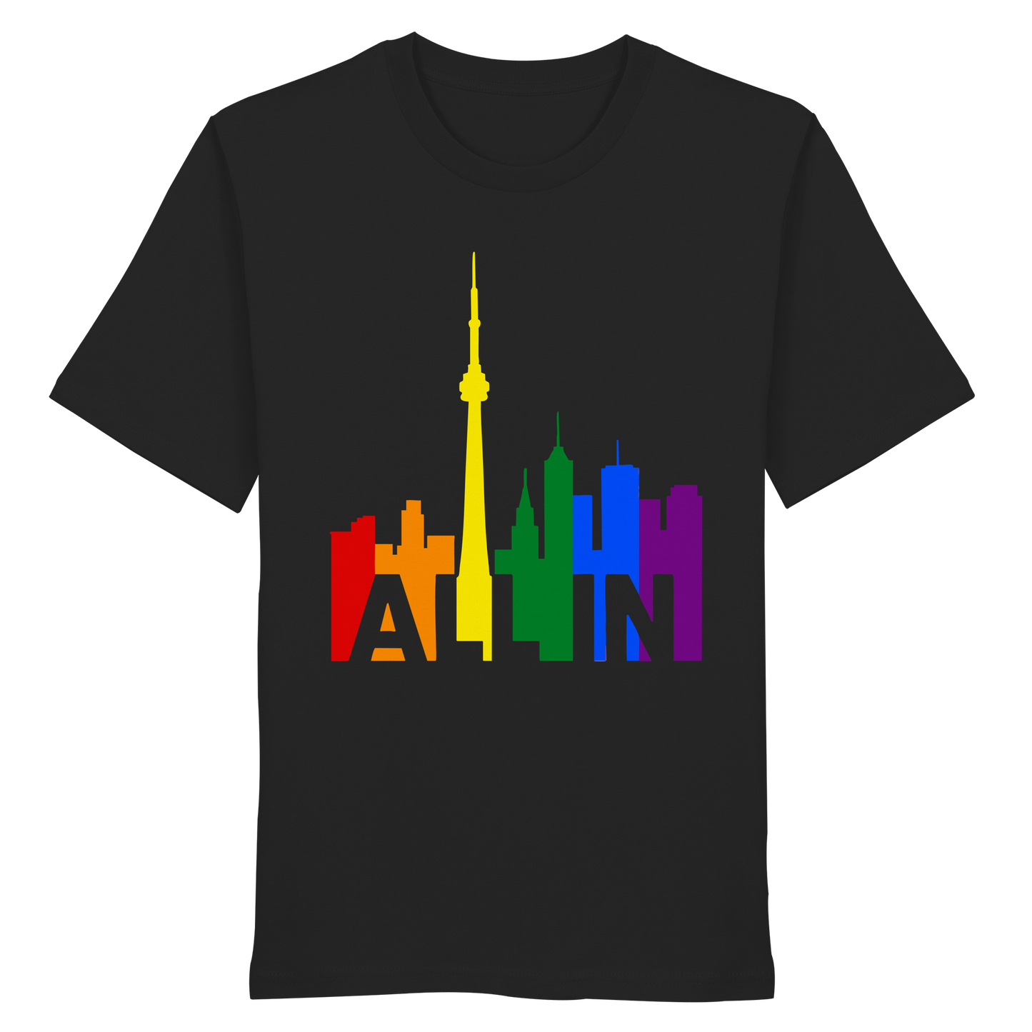 ALL IN – Pride Toronto Unisex T-Shirt – Bold Statement