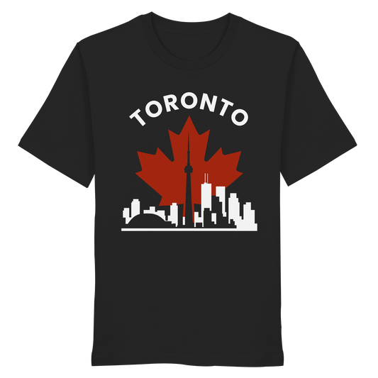 Toronto Leafline Cotton Tee for Urban Pride Vibes