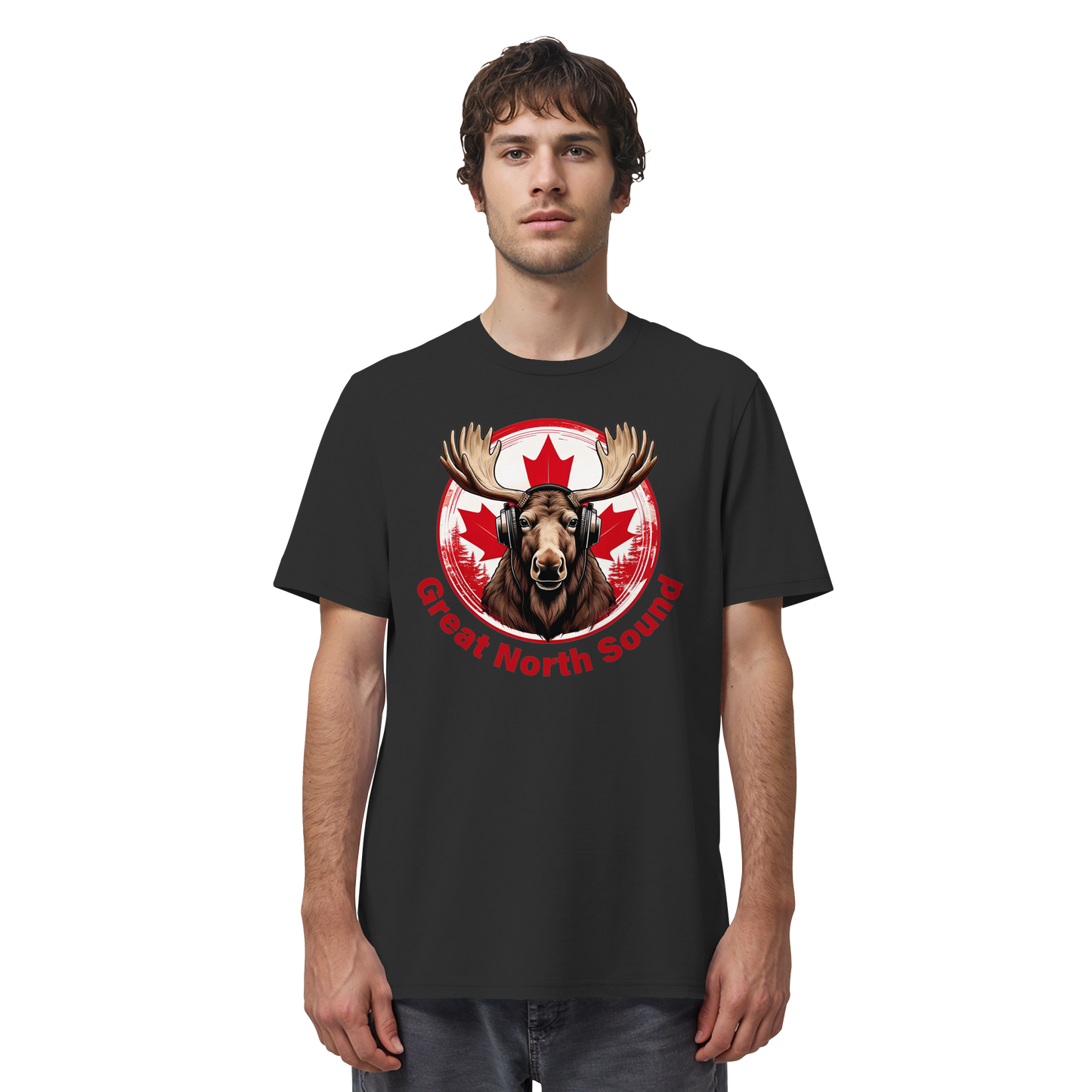 "Great North Sound" True North Sound Unisex Short Sleeve Tee - Maple Beats and Style