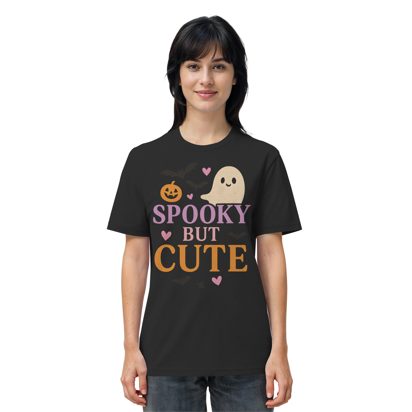 Spooky But Cute – Unisex Halloween Shirt with Cute Ghosty Vibes