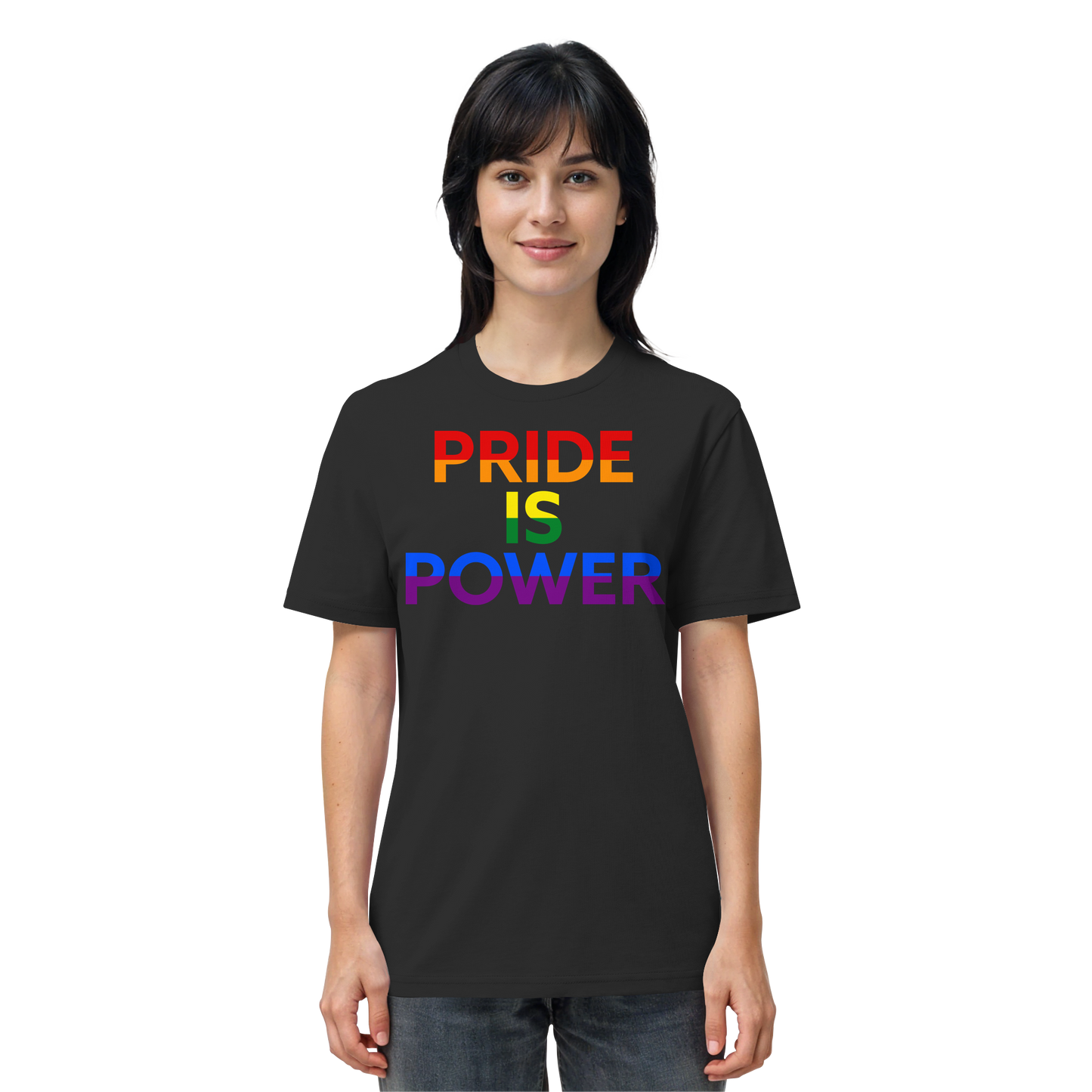 Pride Is Power – Pride Tee for Everyday Courage