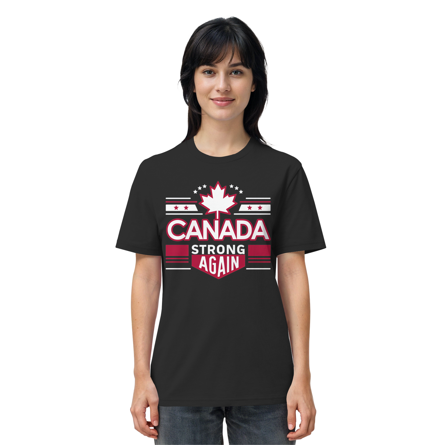 “Canada Strong Again” Unisex Short Sleeve Tee – Comfortable Casual Wear