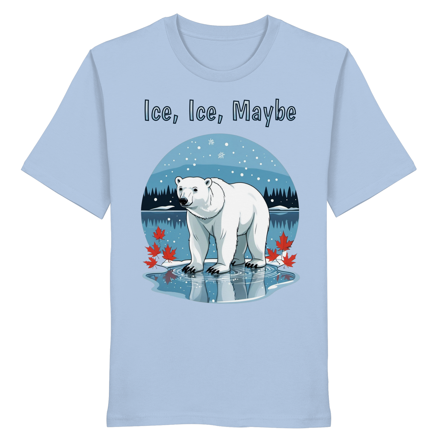 Ice Ice Maybe | Polar Bear Christmas Shirt | Funny Holiday Tee – Premium Cotton Gift