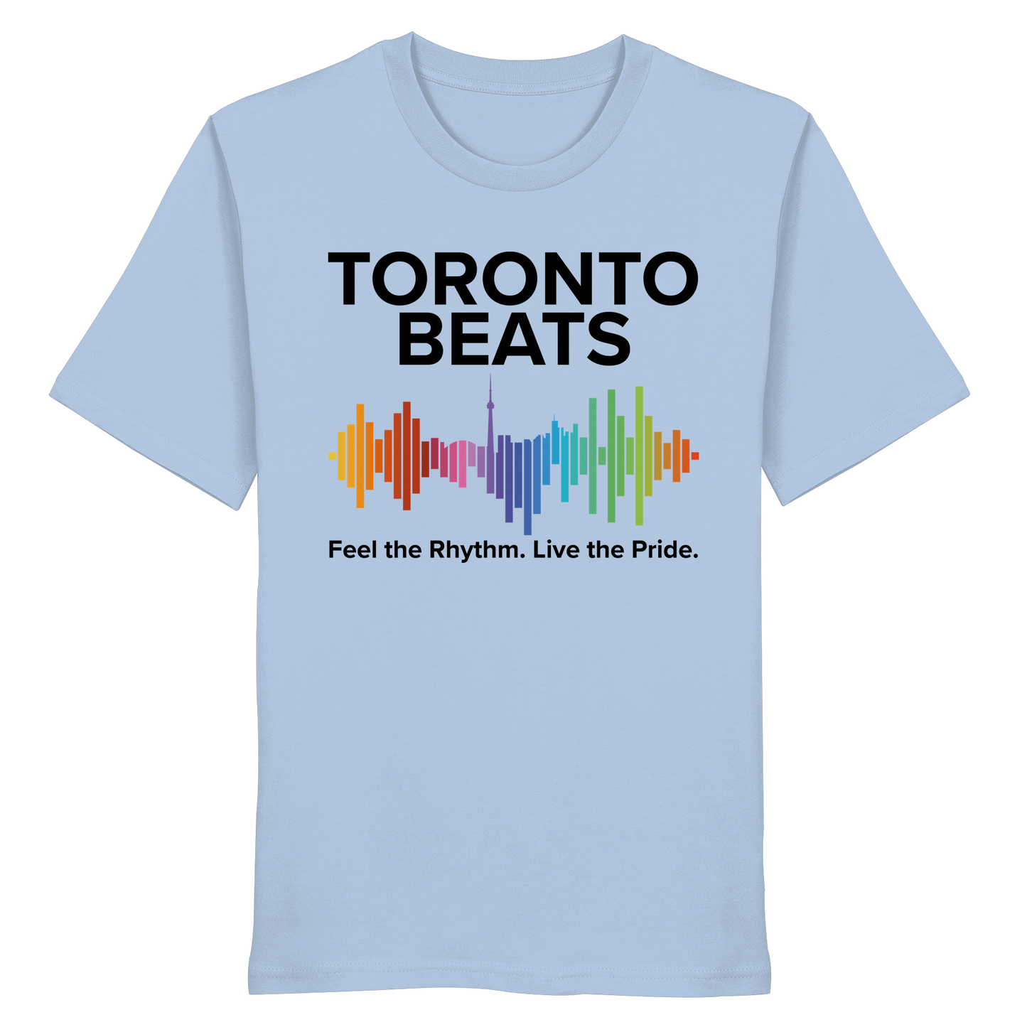 Toronto Beats Classic Cotton Tee – Where Pride Meets Pulse.