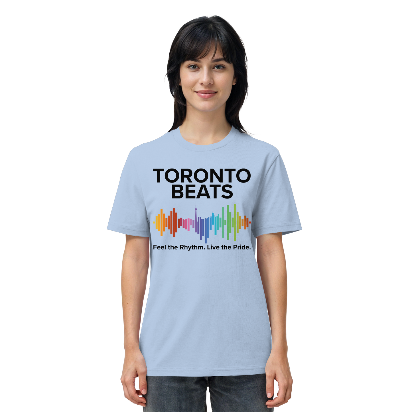 Toronto Beats Classic Cotton Tee – Where Pride Meets Pulse.