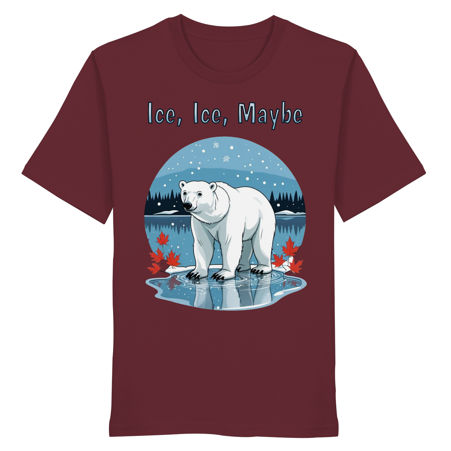 Ice Ice Maybe | Polar Bear Christmas Shirt | Funny Holiday Tee – Premium Cotton Gift