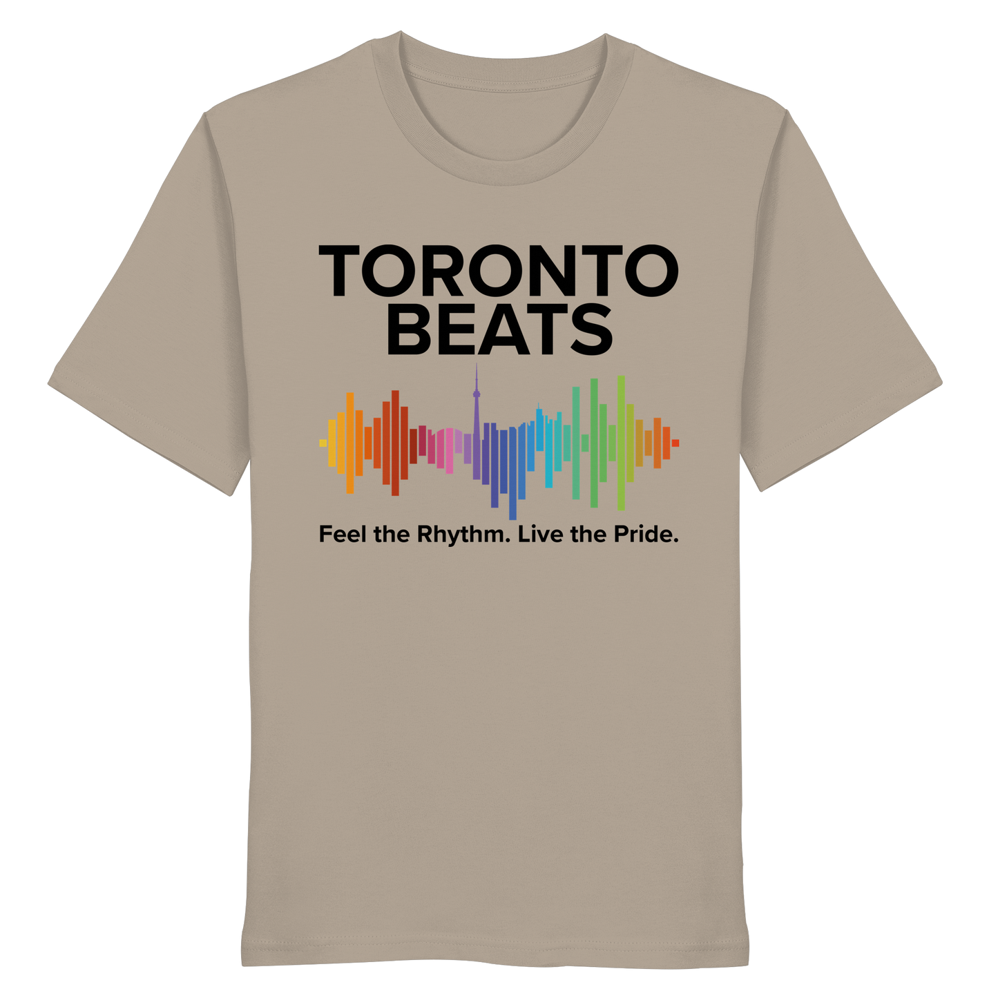 Toronto Beats Classic Cotton Tee – Where Pride Meets Pulse.