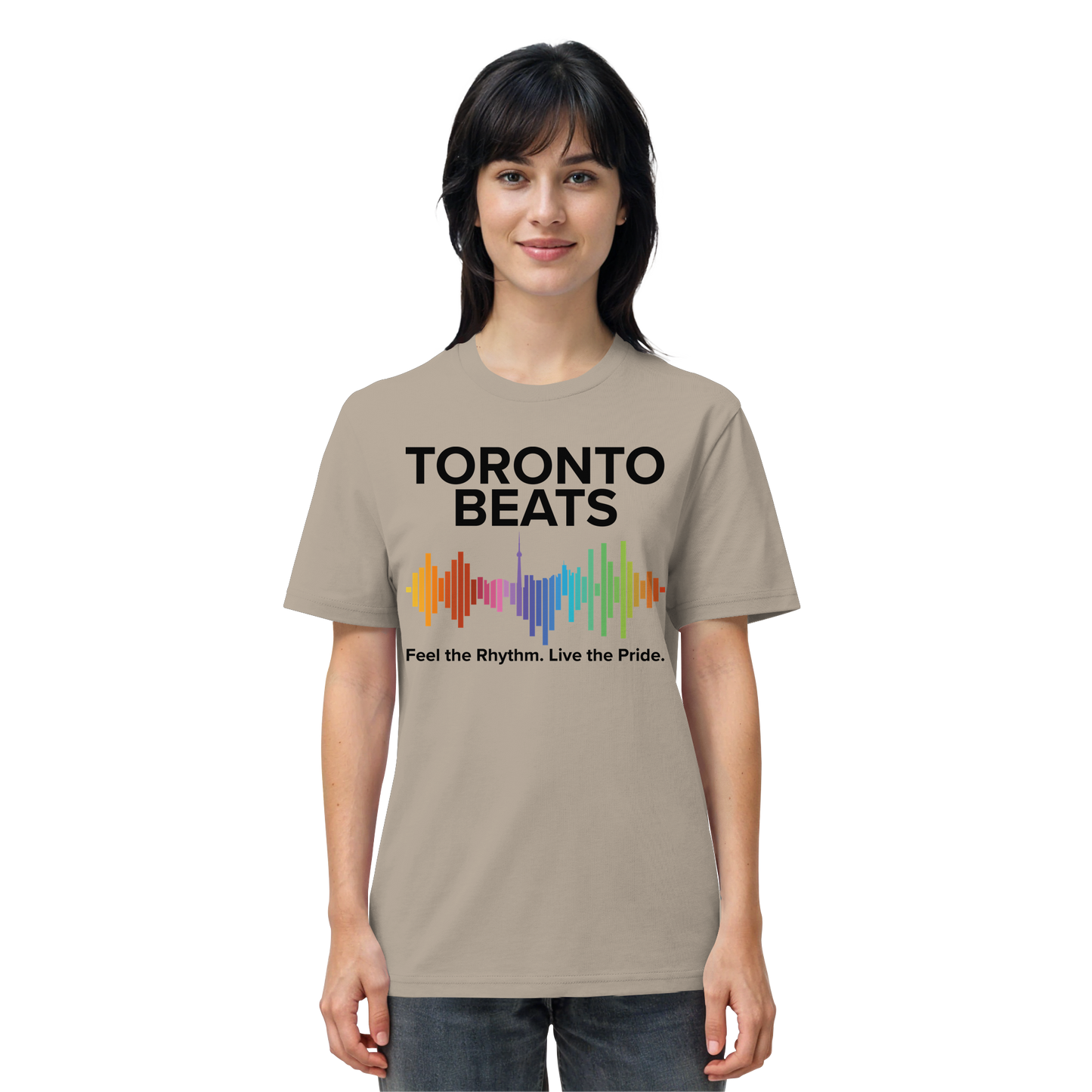 Toronto Beats Classic Cotton Tee – Where Pride Meets Pulse.