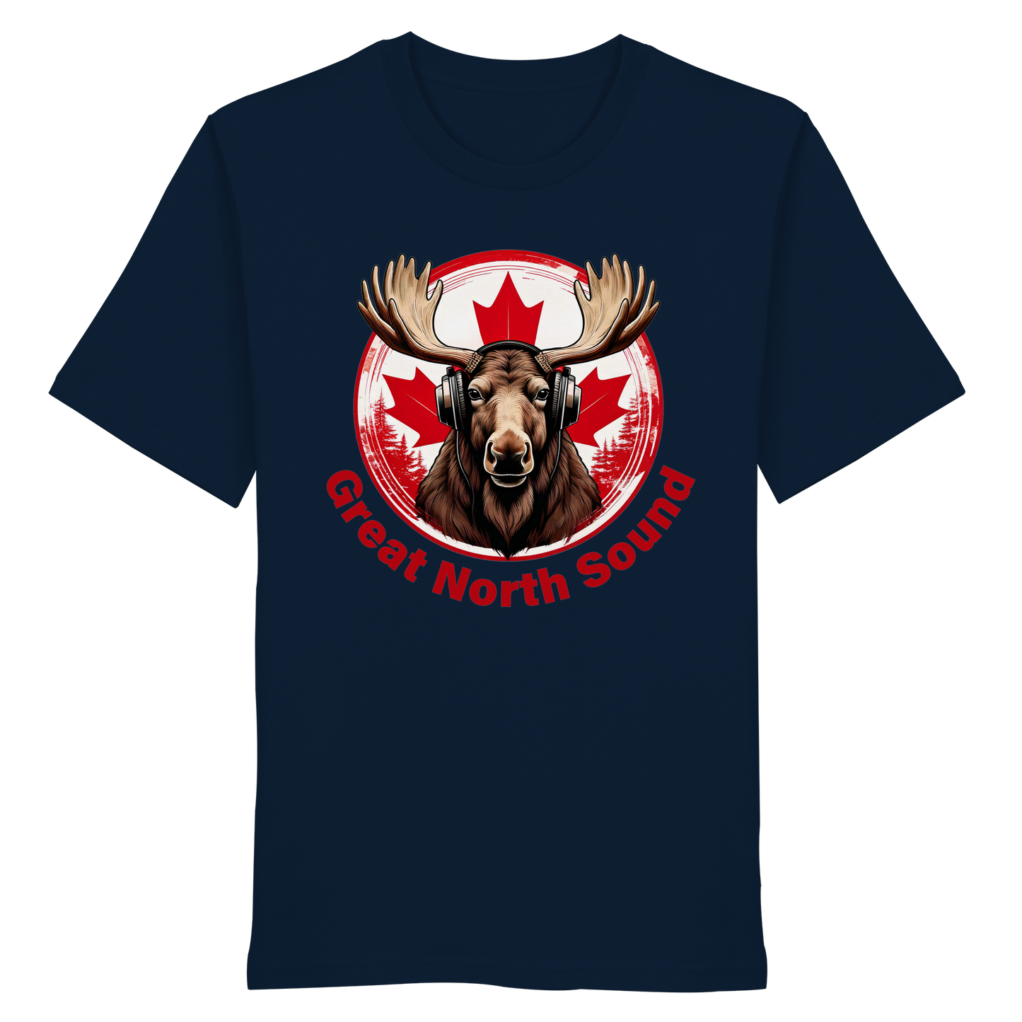 "Great North Sound" True North Sound Unisex Short Sleeve Tee - Maple Beats and Style