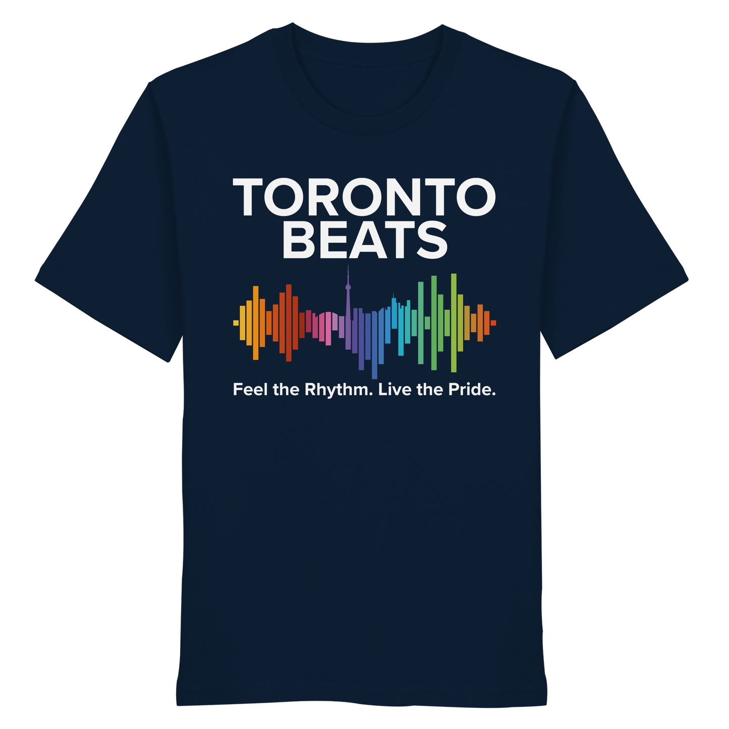 Toronto Beats Classic Cotton Tee – Where Pride Meets Pulse.