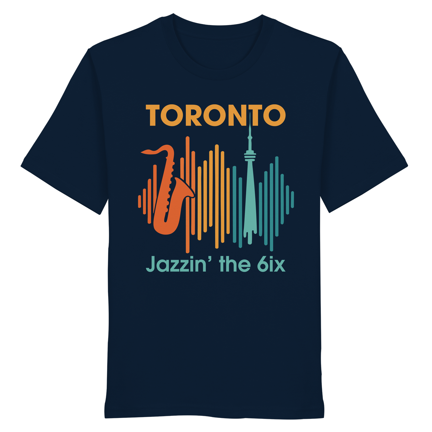 Toronto Jazzin’ the 6ix – Urban Cotton Tee with Rhythm & Flow