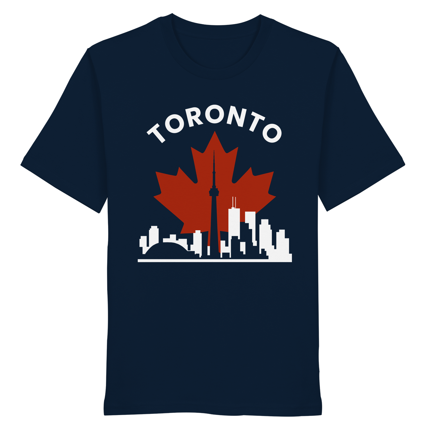 Toronto Leafline Cotton Tee for Urban Pride Vibes