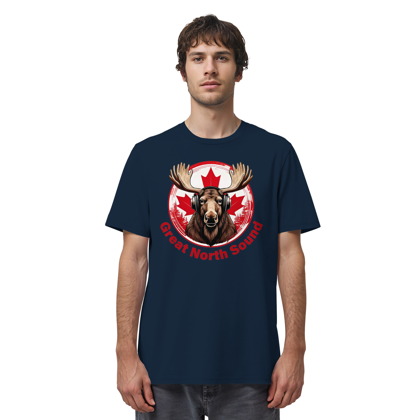 "Great North Sound" True North Sound Unisex Short Sleeve Tee - Maple Beats and Style