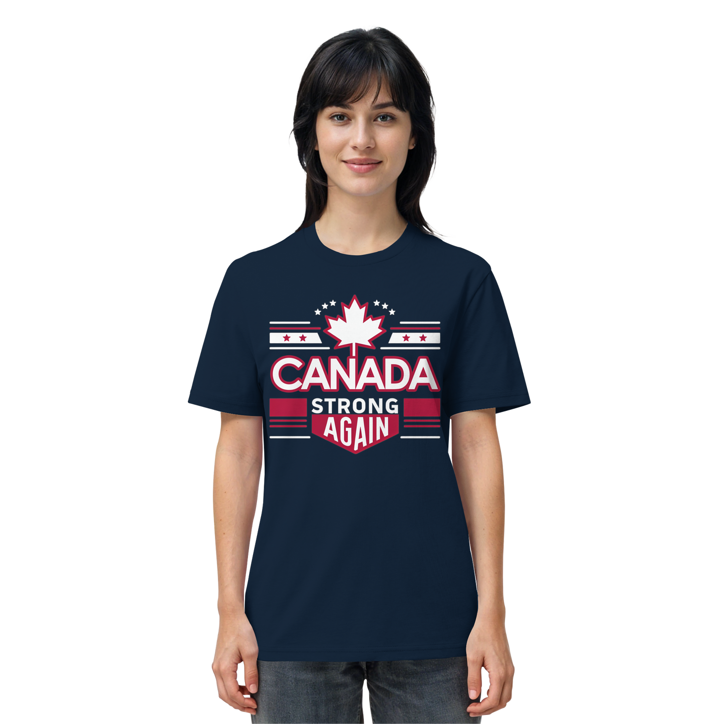 “Canada Strong Again” Unisex Short Sleeve Tee – Comfortable Casual Wear