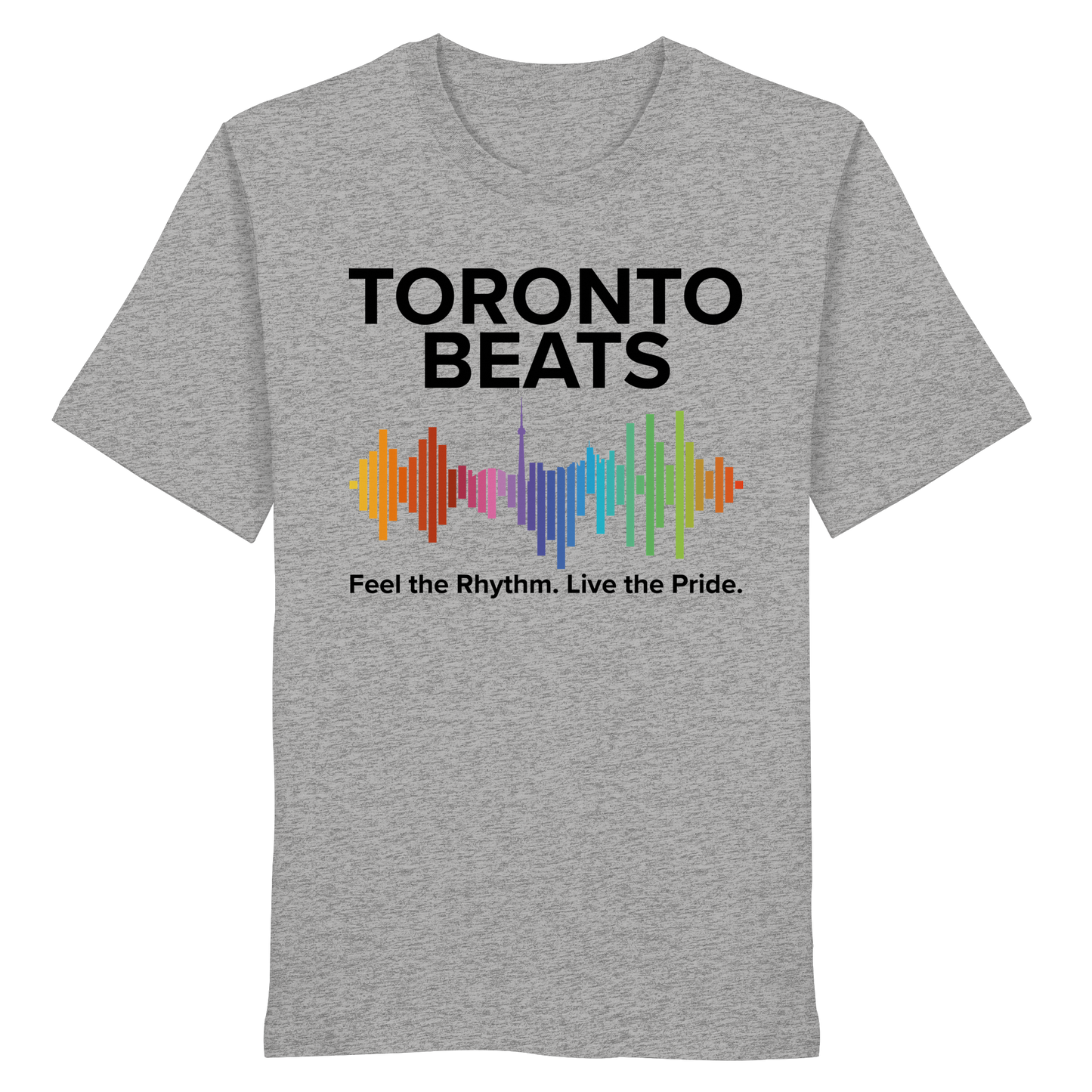 Toronto Beats Classic Cotton Tee – Where Pride Meets Pulse.