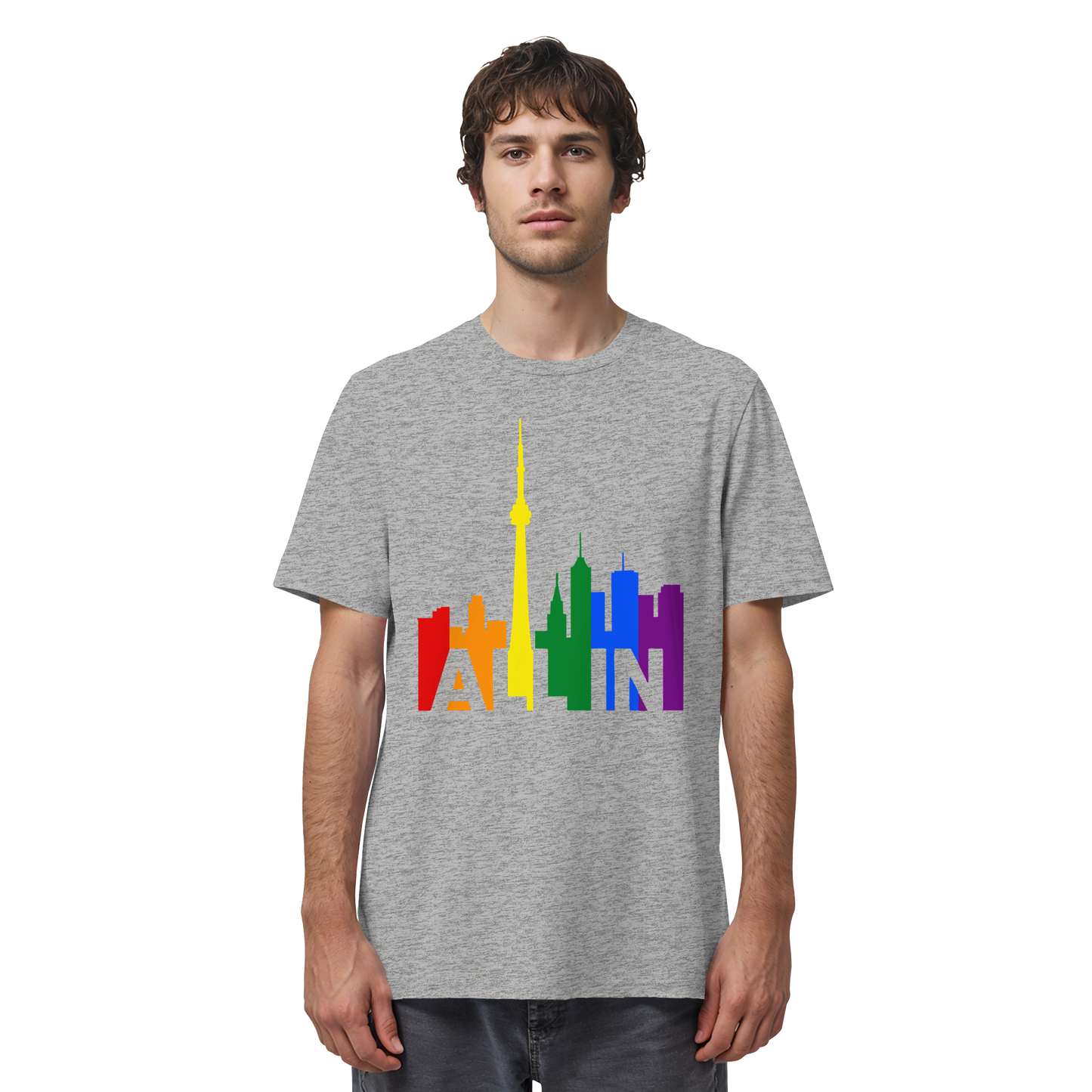 ALL IN – Pride Toronto Unisex T-Shirt – Bold Statement