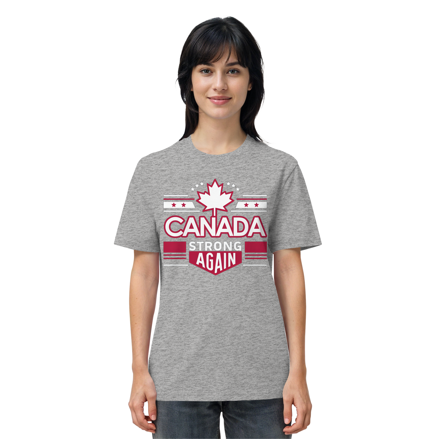 “Canada Strong Again” Unisex Short Sleeve Tee – Comfortable Casual Wear
