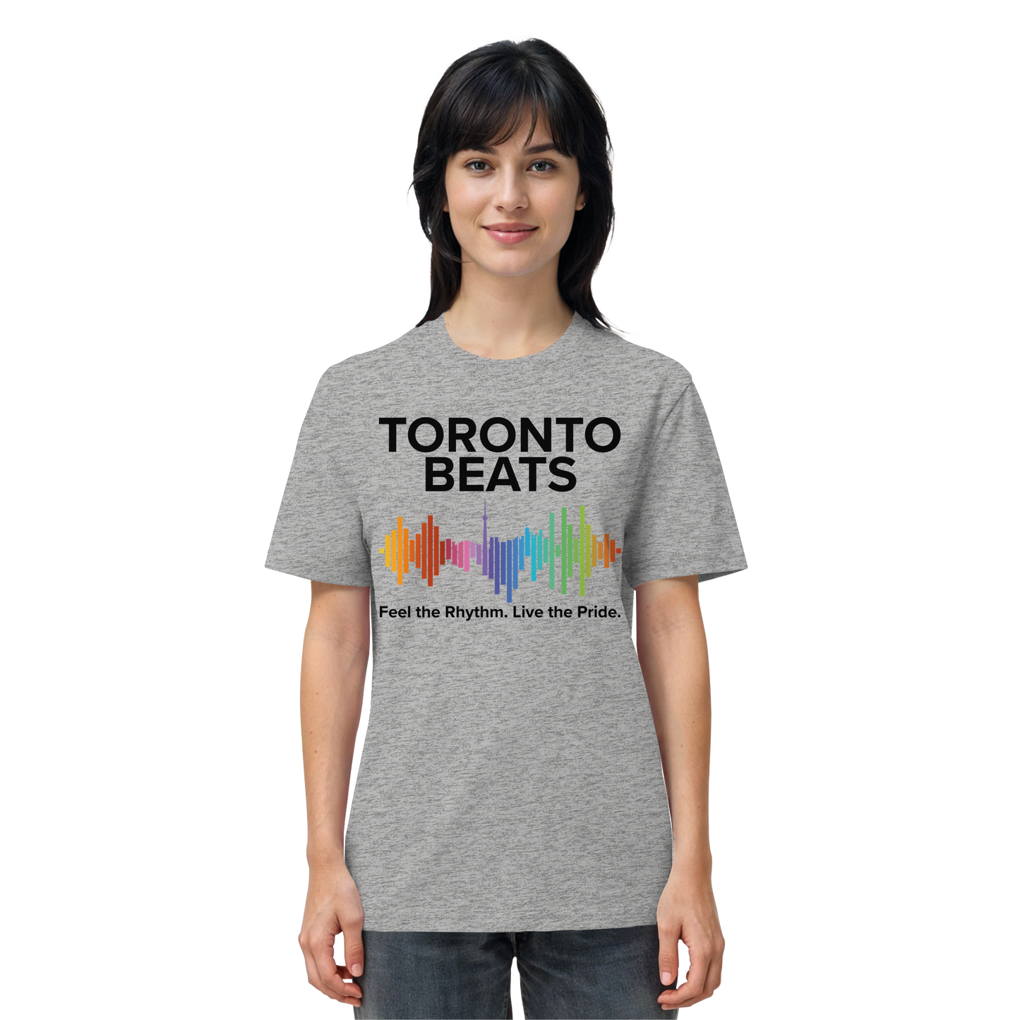 Toronto Beats Classic Cotton Tee – Where Pride Meets Pulse.