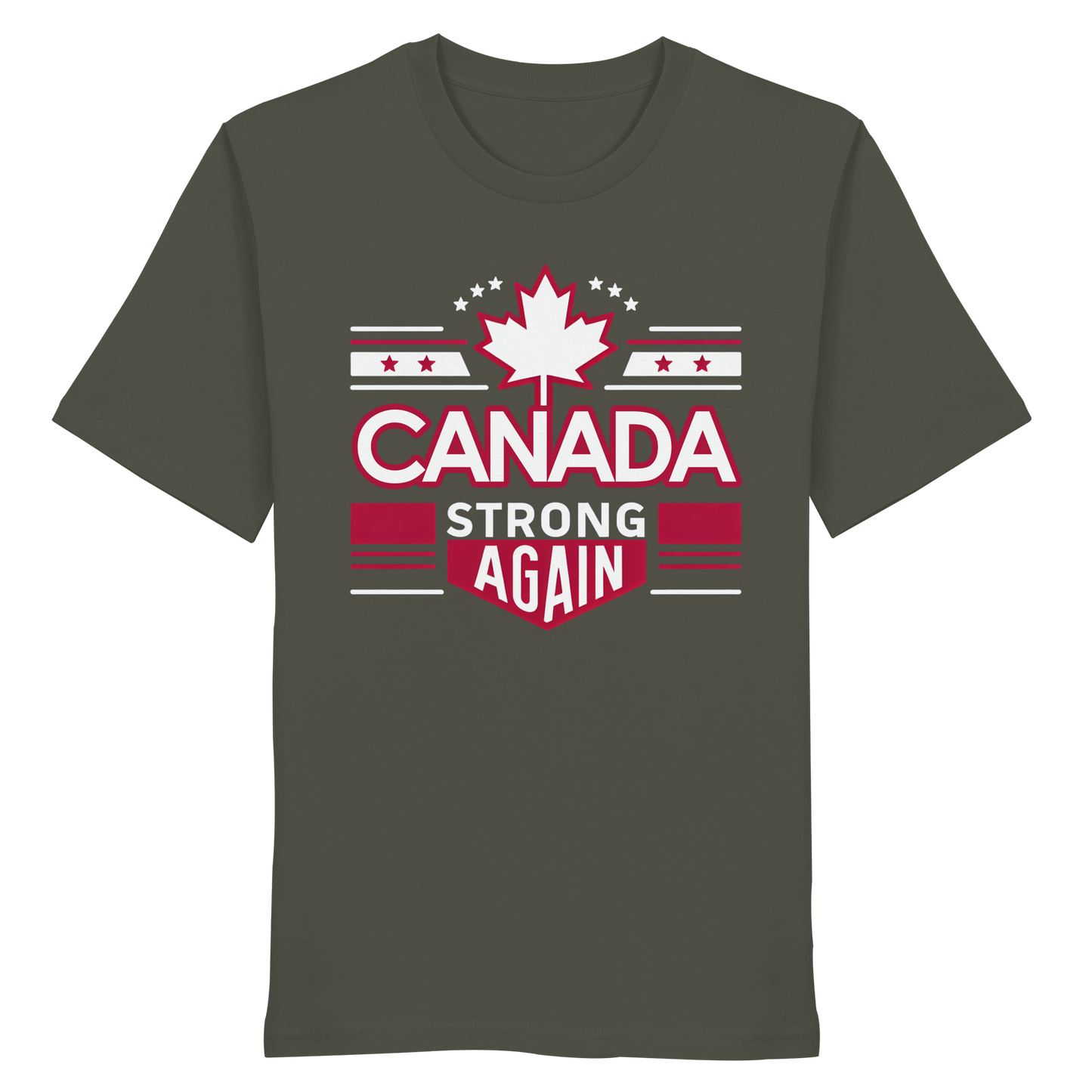“Canada Strong Again” Unisex Short Sleeve Tee – Comfortable Casual Wear
