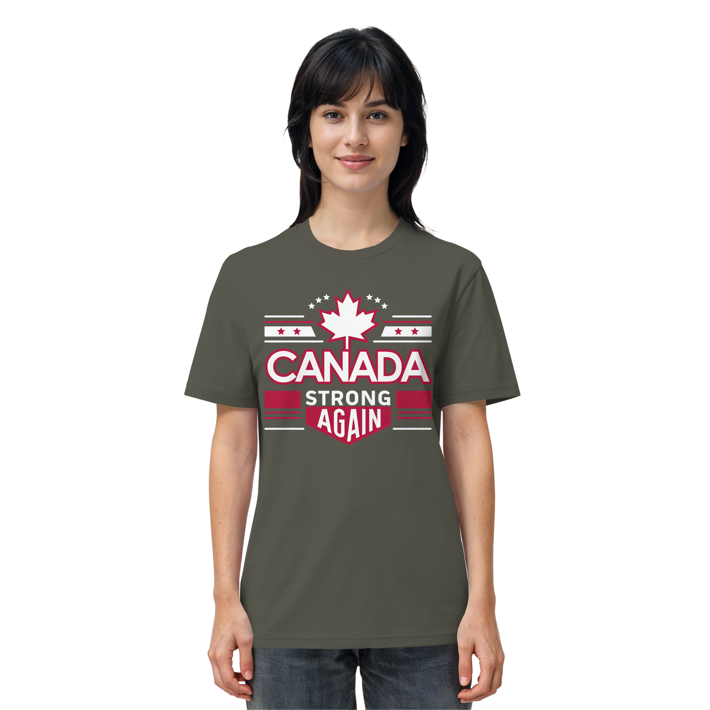 “Canada Strong Again” Unisex Short Sleeve Tee – Comfortable Casual Wear