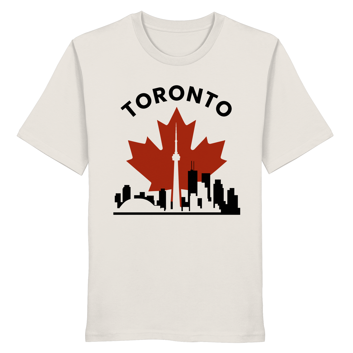 Toronto Leafline Cotton Tee for Urban Pride Vibes