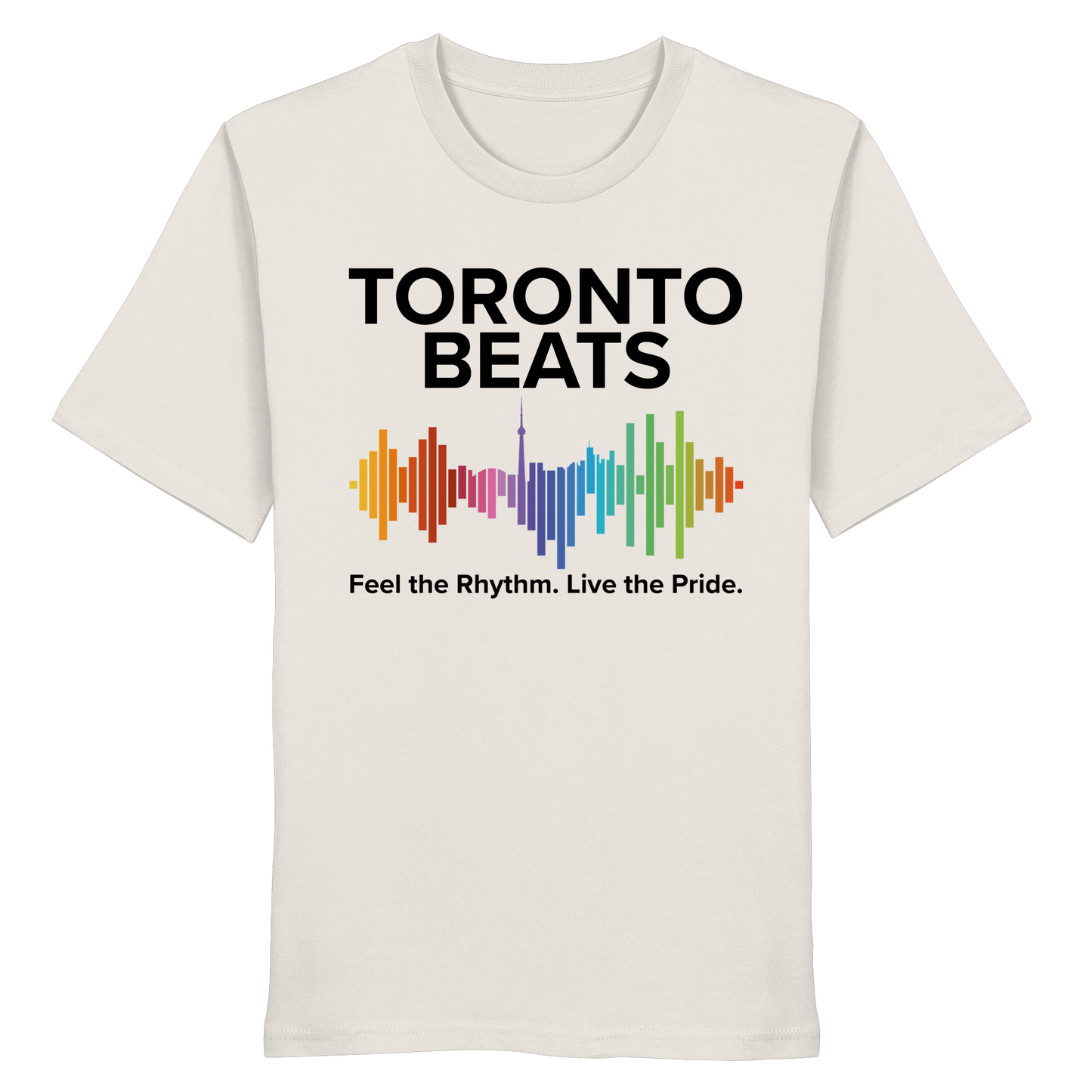 Toronto Beats Classic Cotton Tee – Where Pride Meets Pulse.