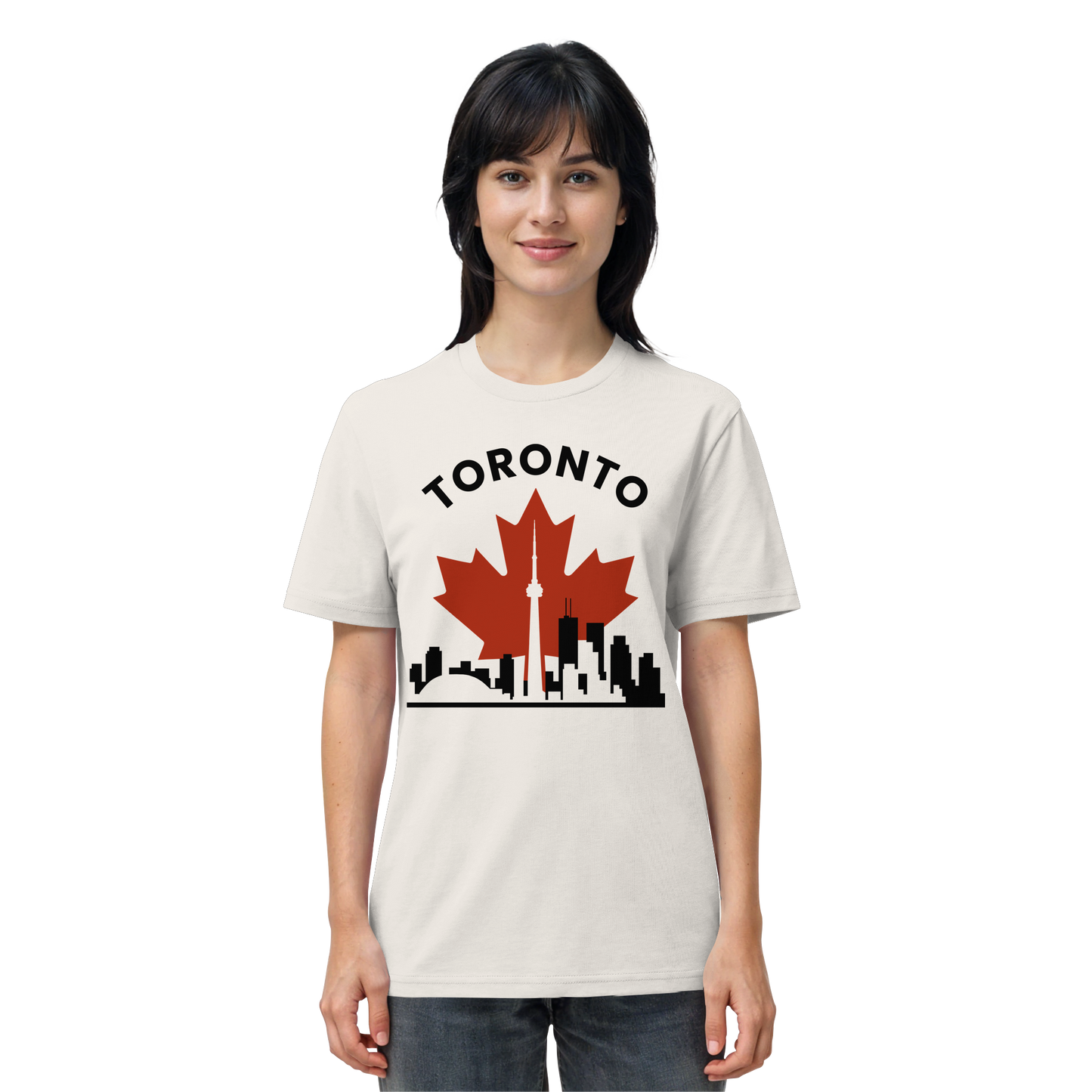 Toronto Leafline Cotton Tee for Urban Pride Vibes