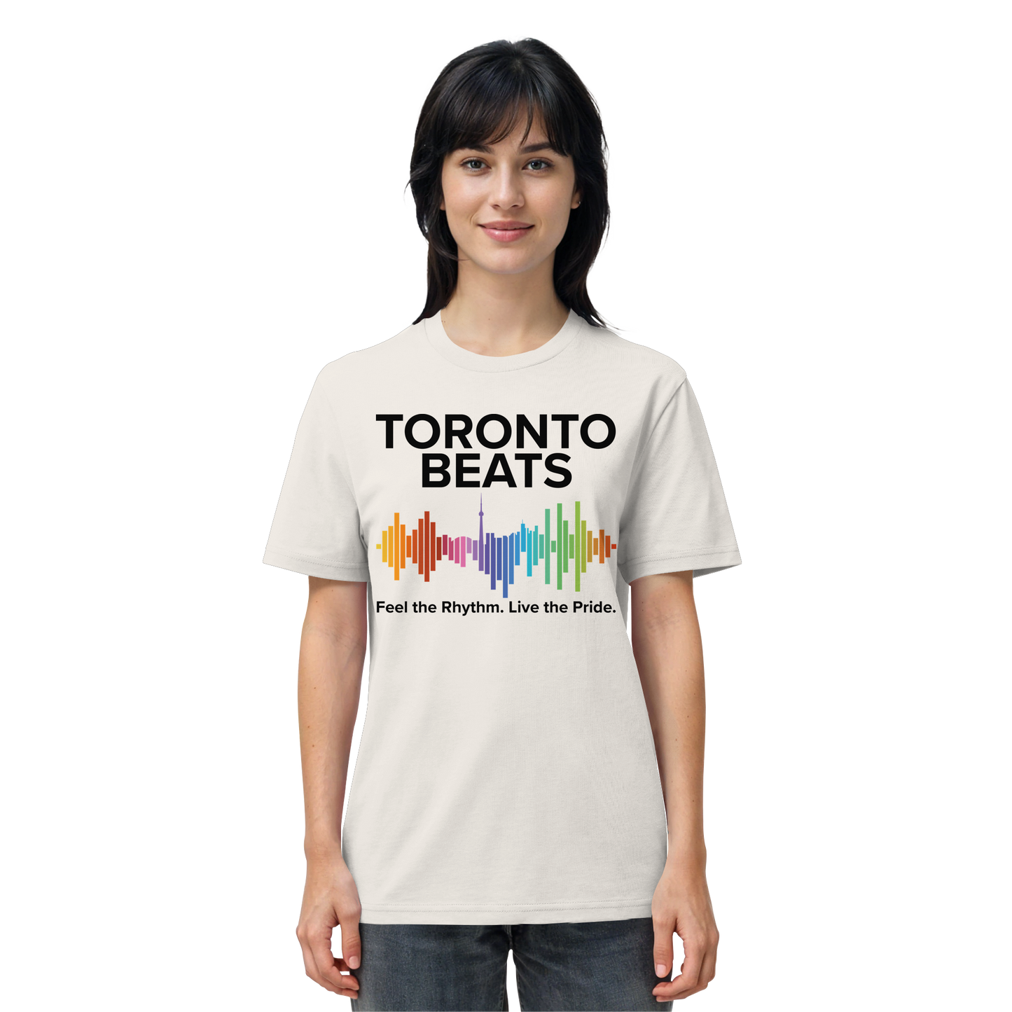 Toronto Beats Classic Cotton Tee – Where Pride Meets Pulse.