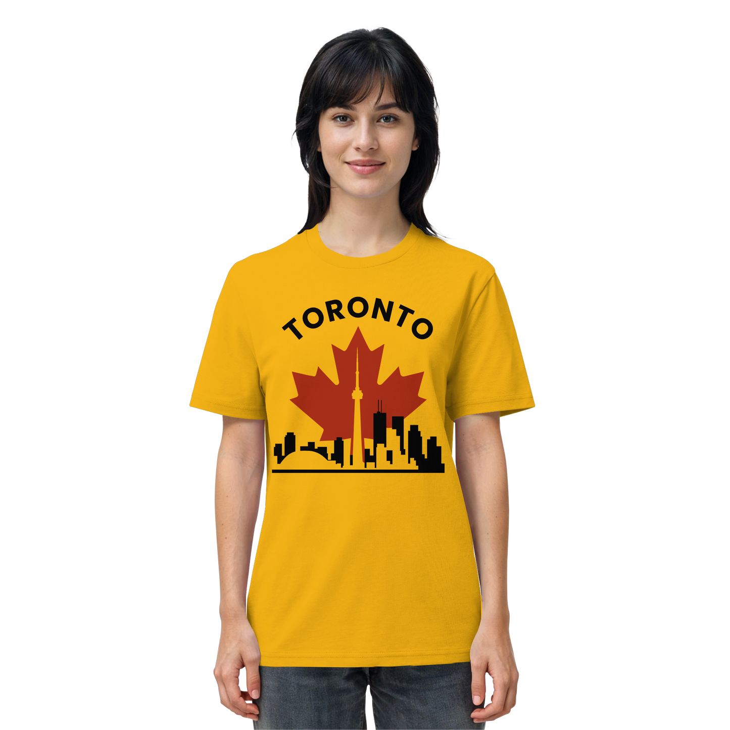Toronto Leafline Cotton Tee for Urban Pride Vibes