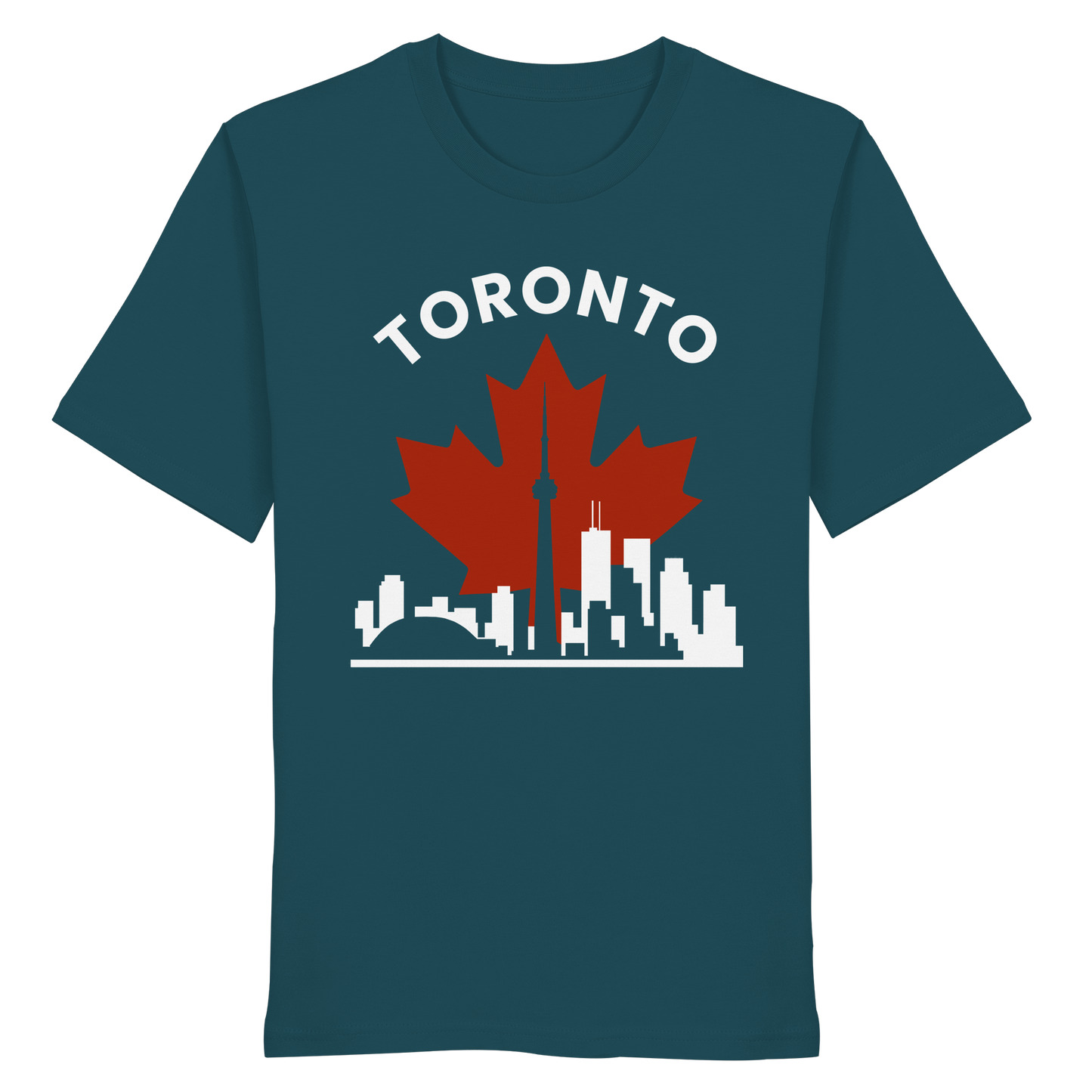 Toronto Leafline Cotton Tee for Urban Pride Vibes