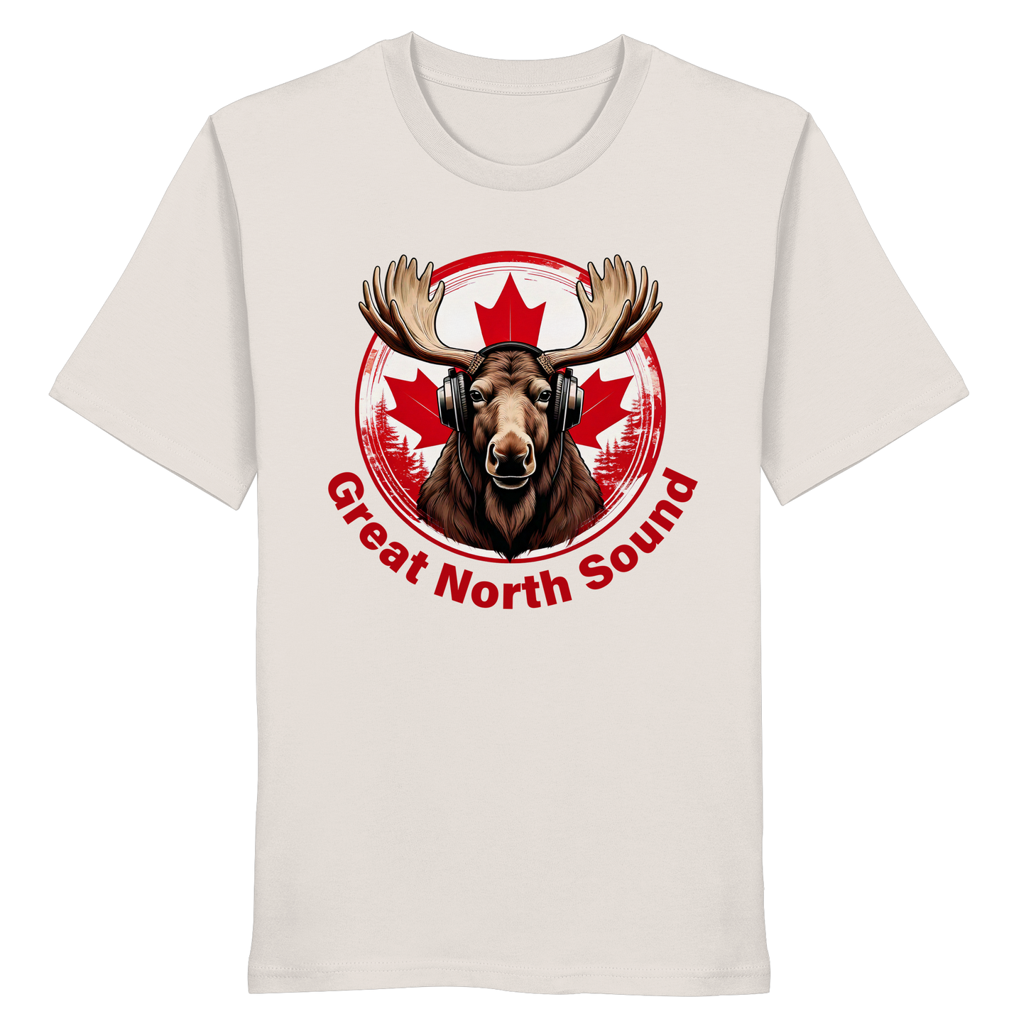 "Great North Sound" True North Sound Unisex Short Sleeve Tee - Maple Beats and Style