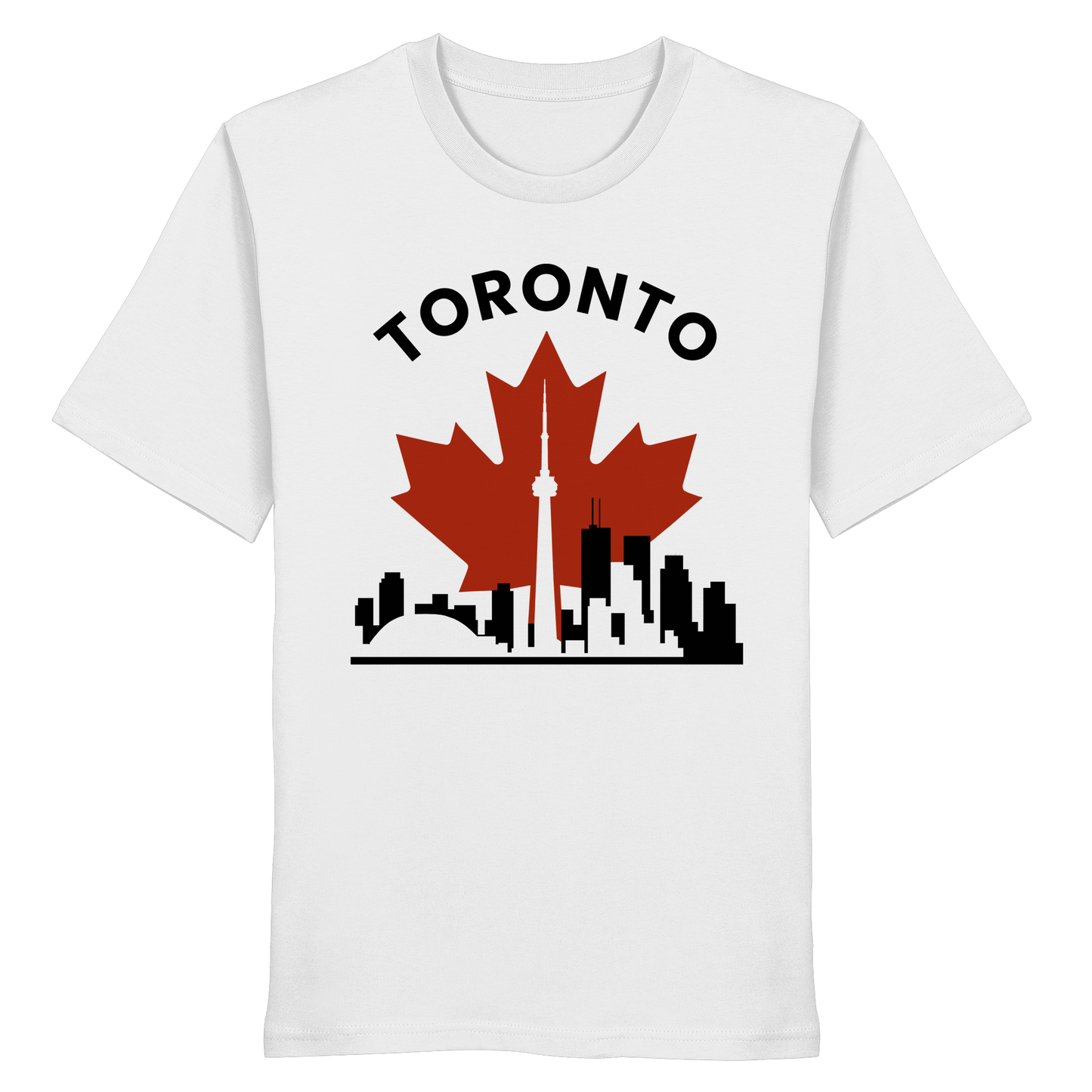 Toronto Leafline Cotton Tee for Urban Pride Vibes
