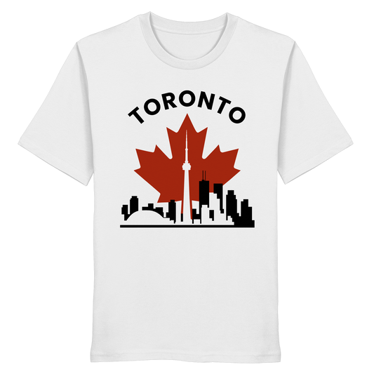 Toronto Leafline Cotton Tee for Urban Pride Vibes