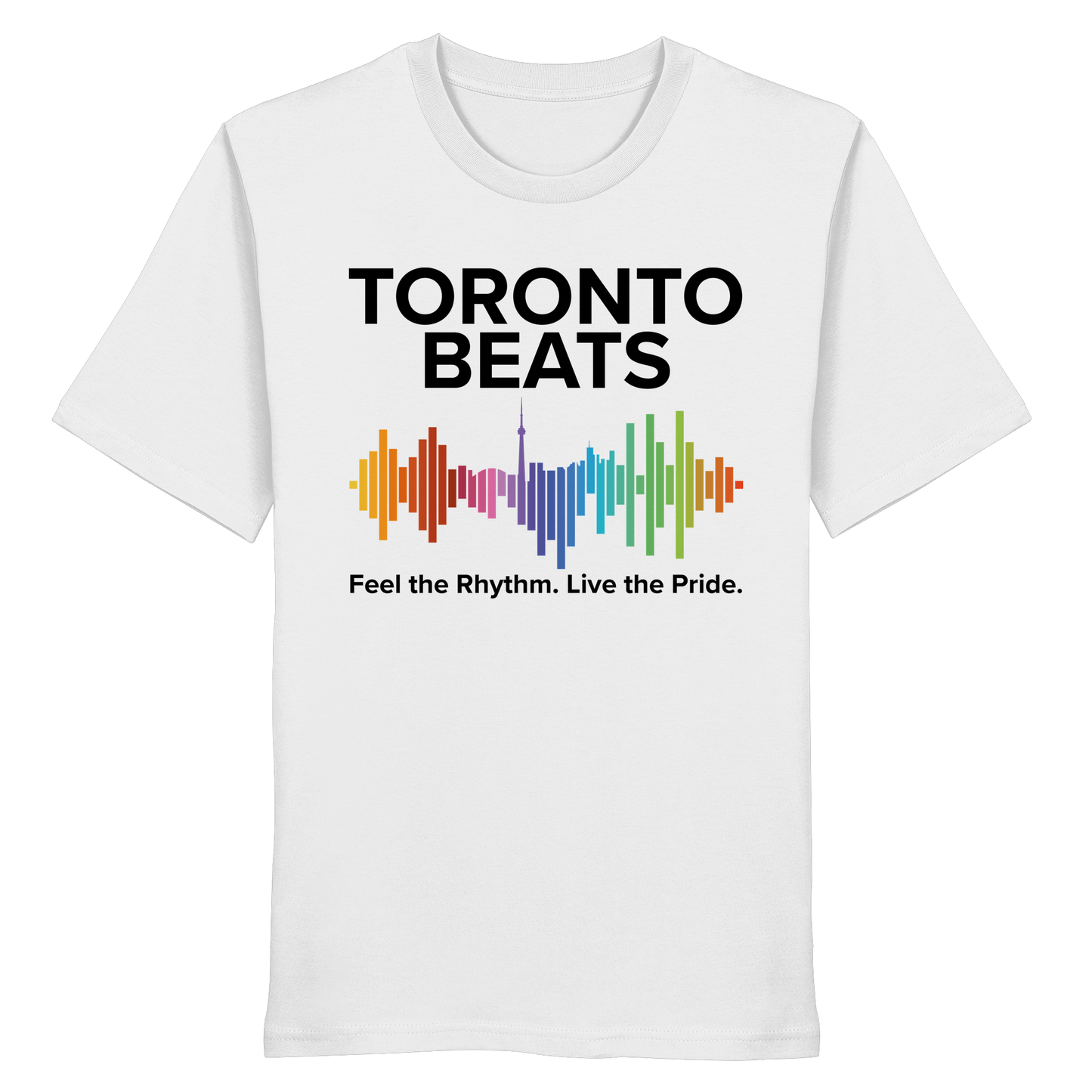 Toronto Beats Classic Cotton Tee – Where Pride Meets Pulse.