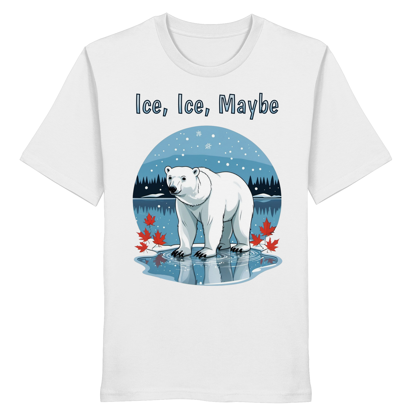 Ice Ice Maybe | Polar Bear Christmas Shirt | Funny Holiday Tee – Premium Cotton Gift