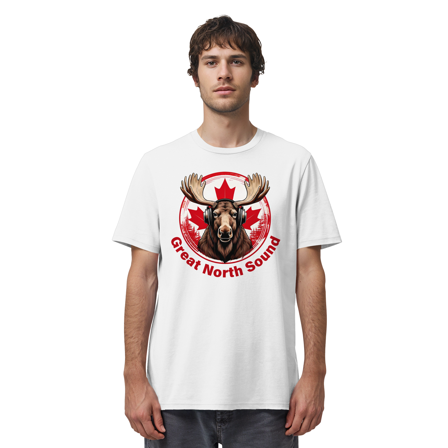 "Great North Sound" True North Sound Unisex Short Sleeve Tee - Maple Beats and Style